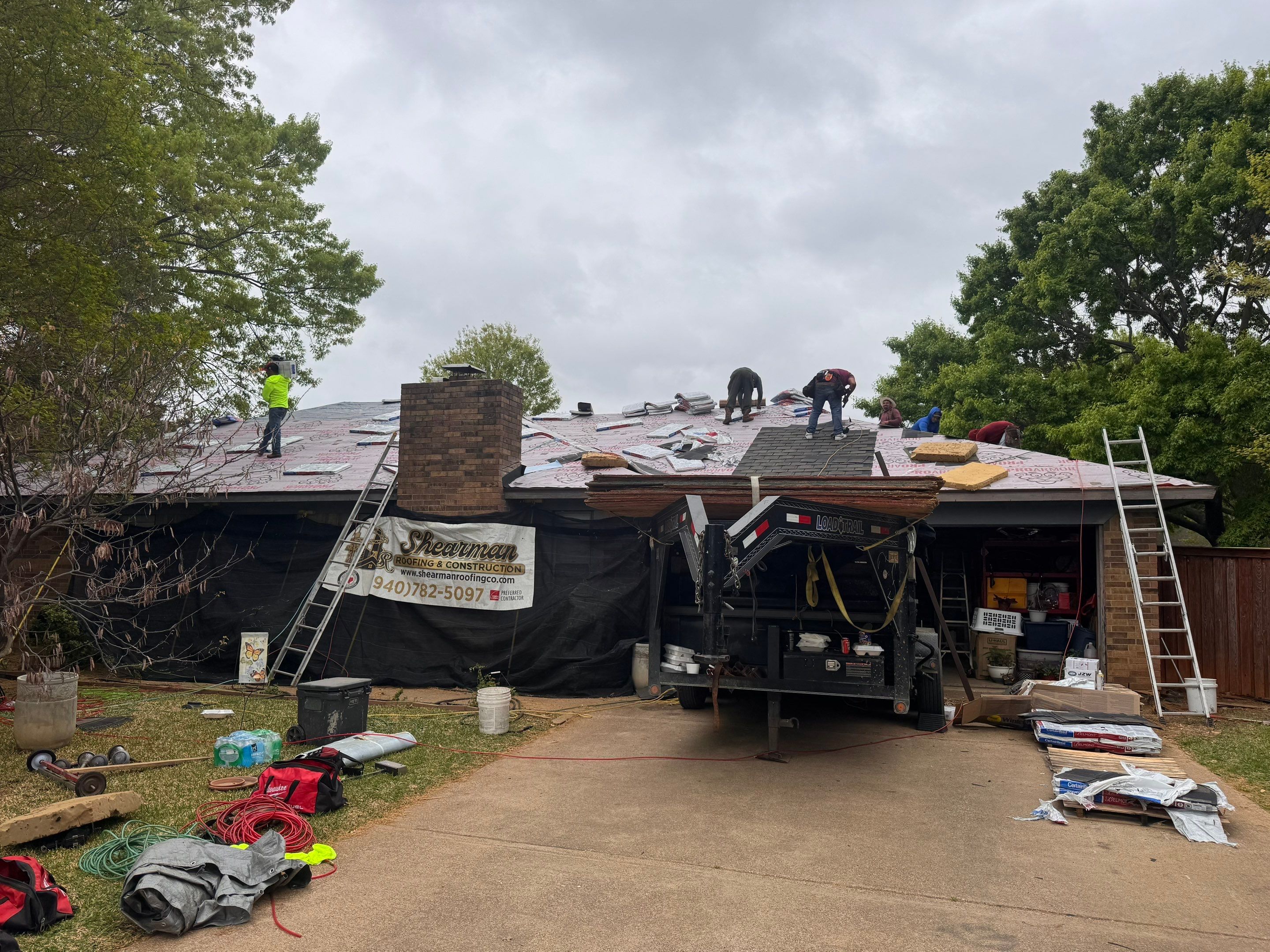 Project in Grapevine by Shearman Roofing & Construction