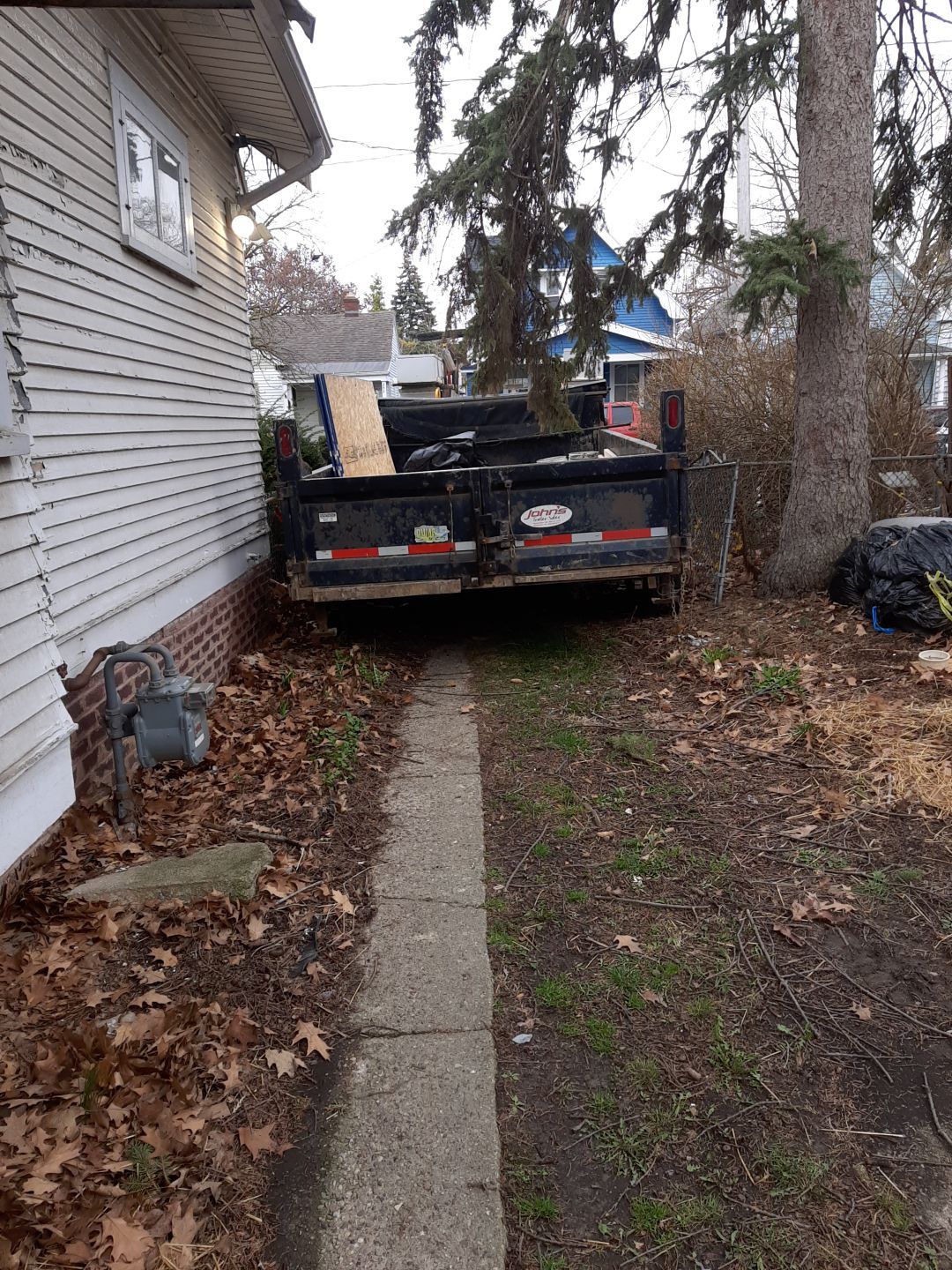 Basement Wall Rebuild with Exterior Waterproofing by Toledo Basement Repair