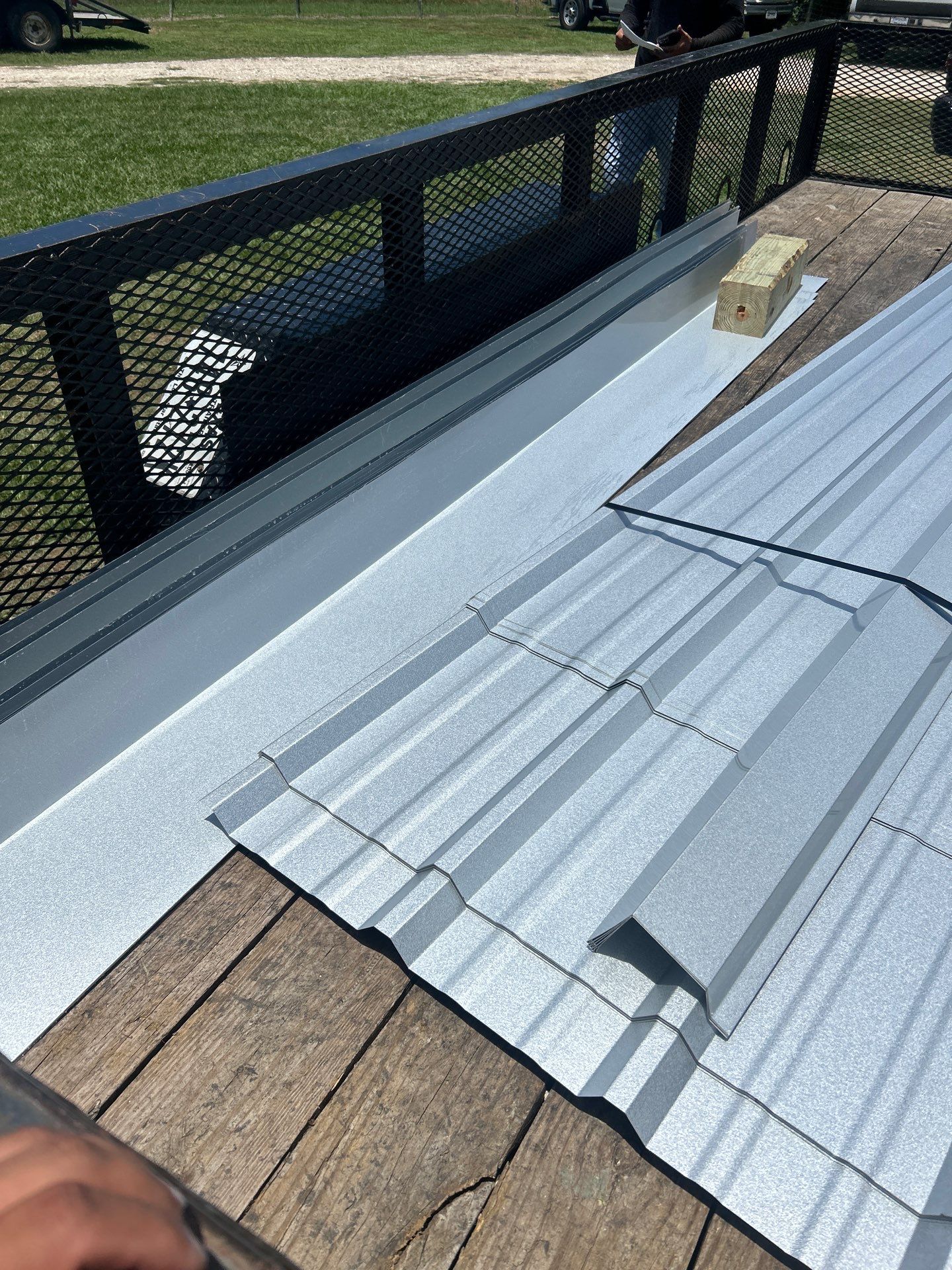 Residential Roofing Installation using Metal by Roof Repair Company