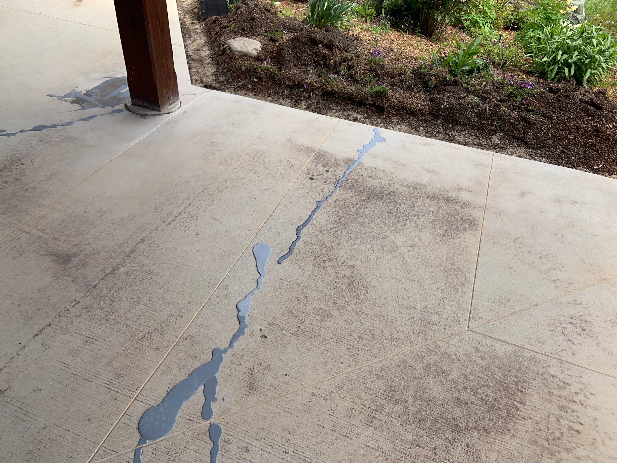 Patio Transformation using Mt Everest by Croc Coatings, LLC