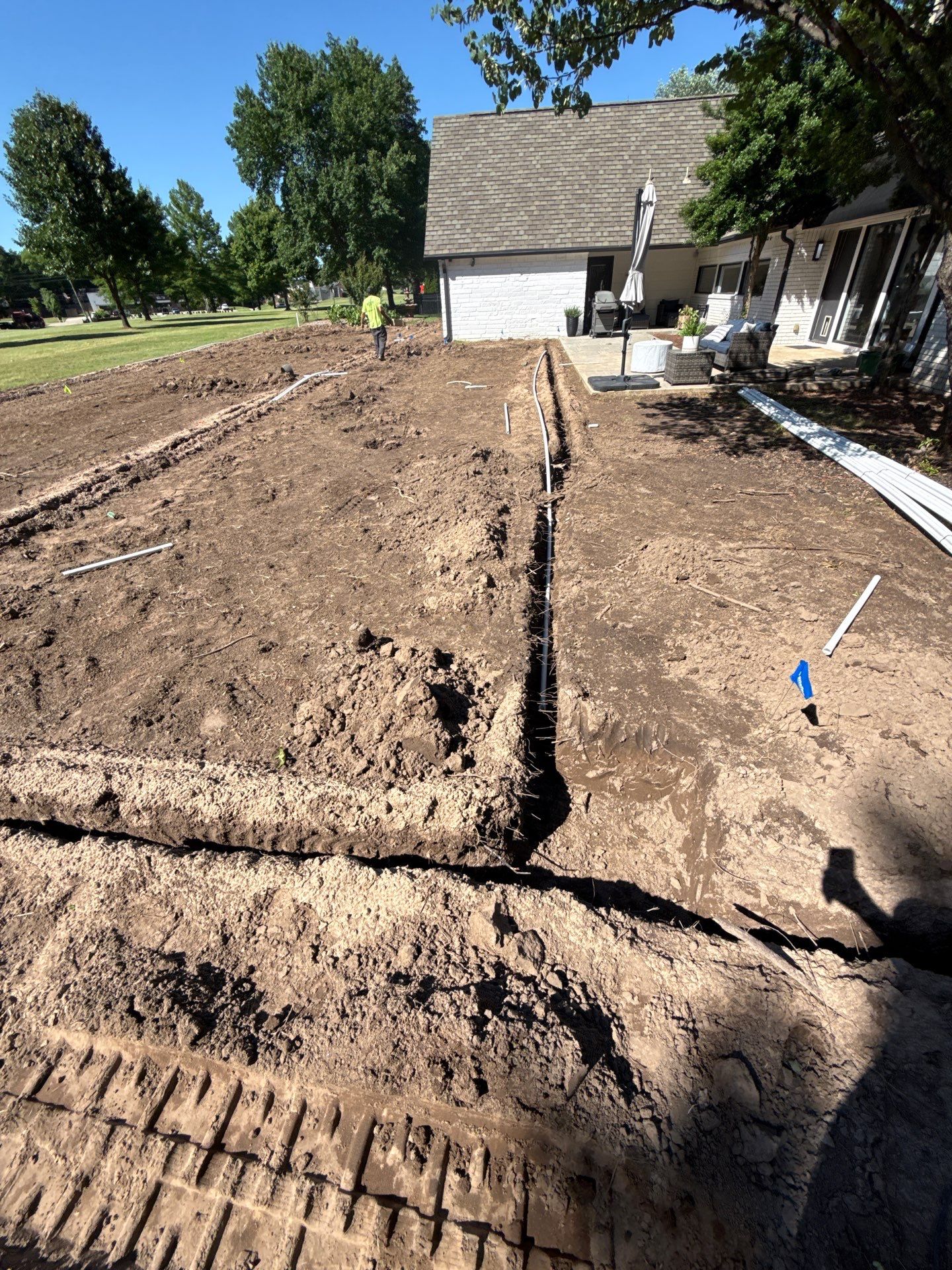 Project in Broken Arrow by Greenscapes Outdoor