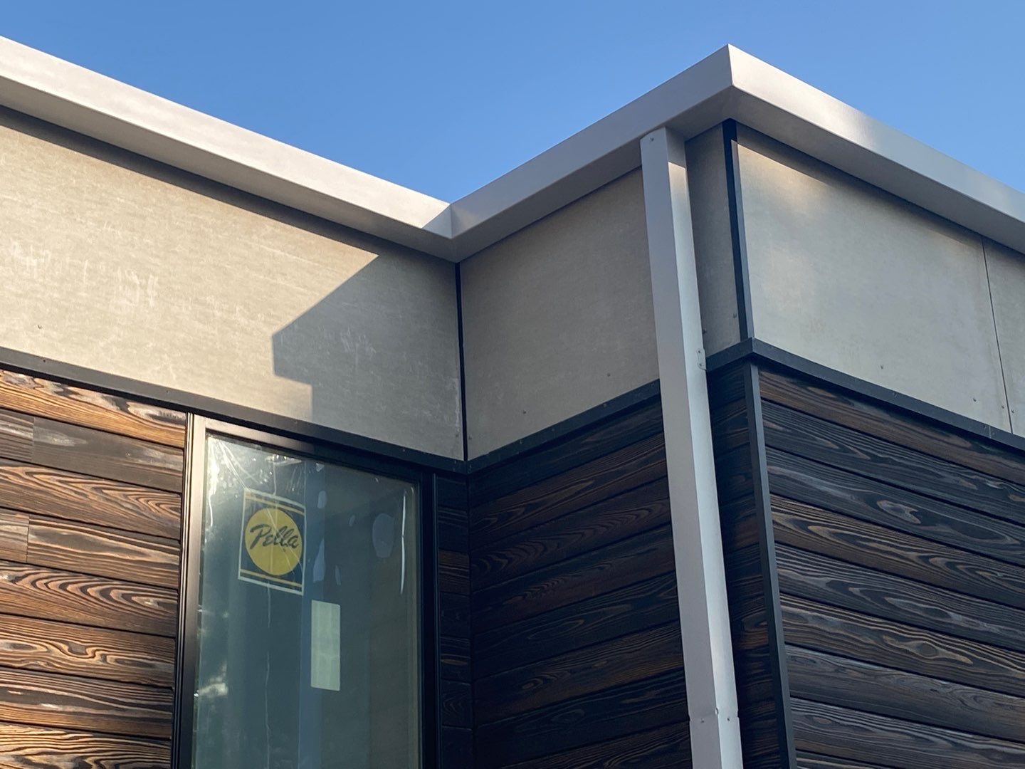 Gutter Installation using Custom 6x6 Fiberglass Gutter in Falmouth, MA by Gutter Pro Enterprises