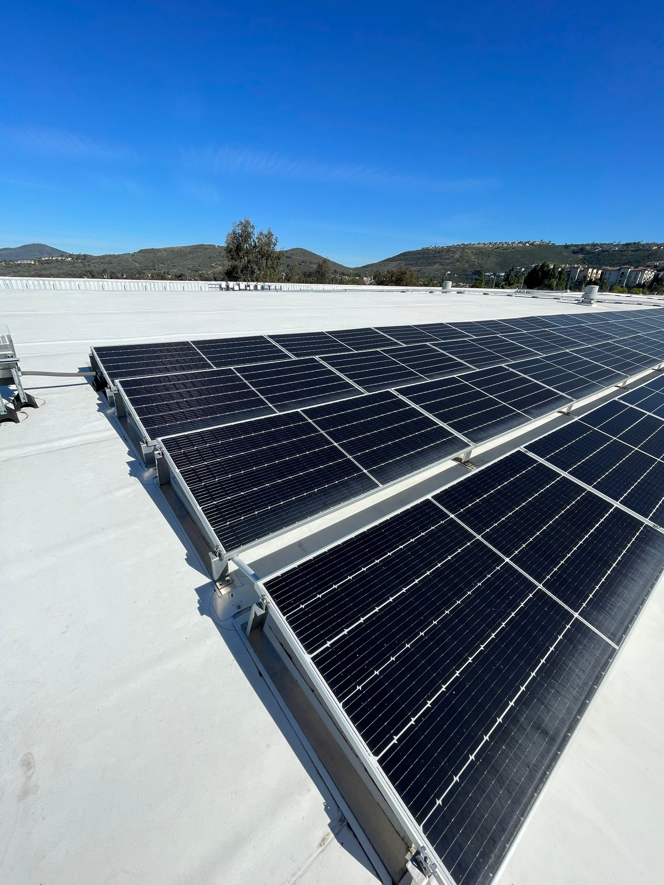 Commercial Solar Panel Cleaning by Palm Coast Solar Cleaning
