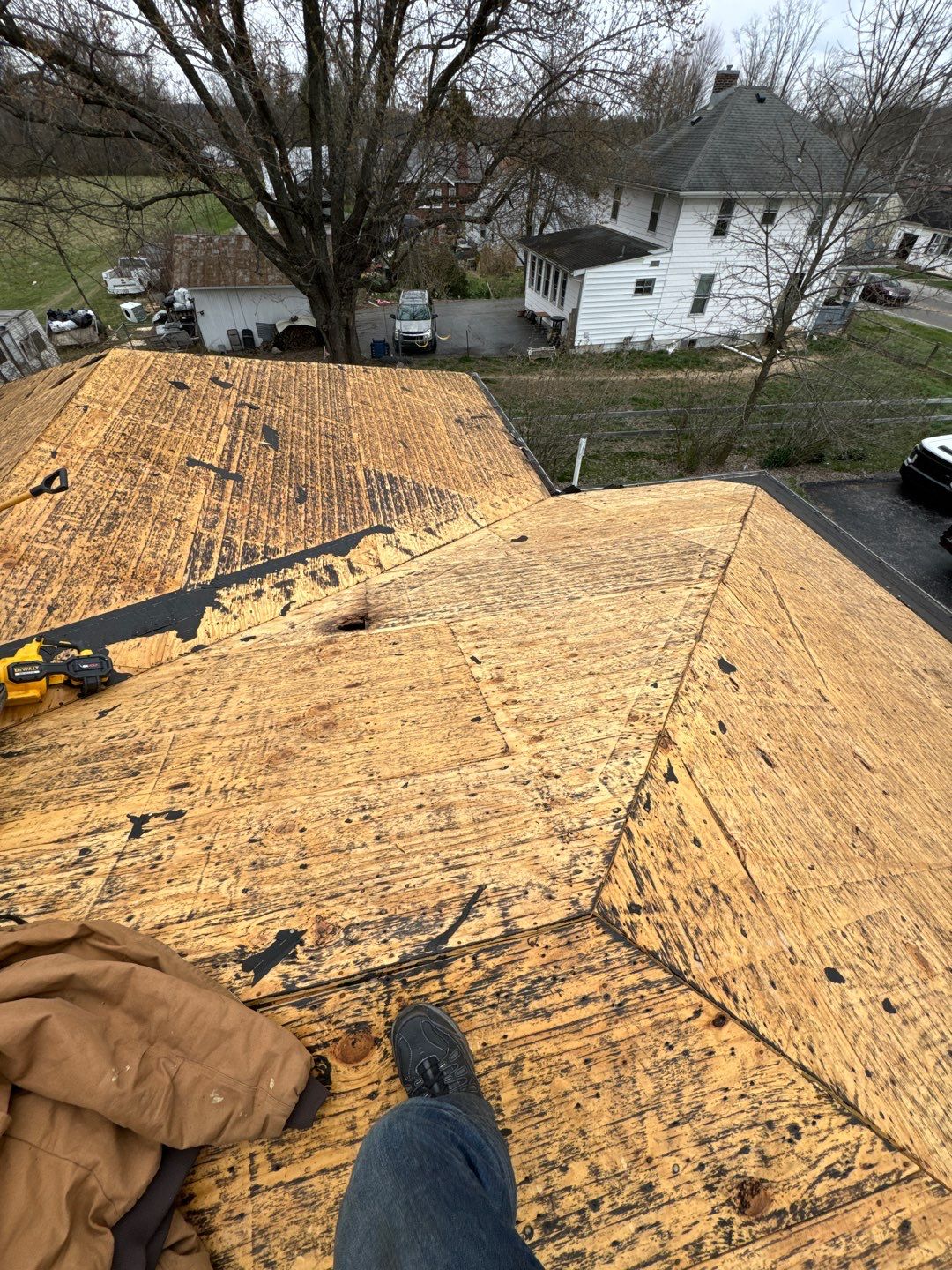 Commercial Roofing Installation using Performance Panel Metal - Frost Black by RoofX 