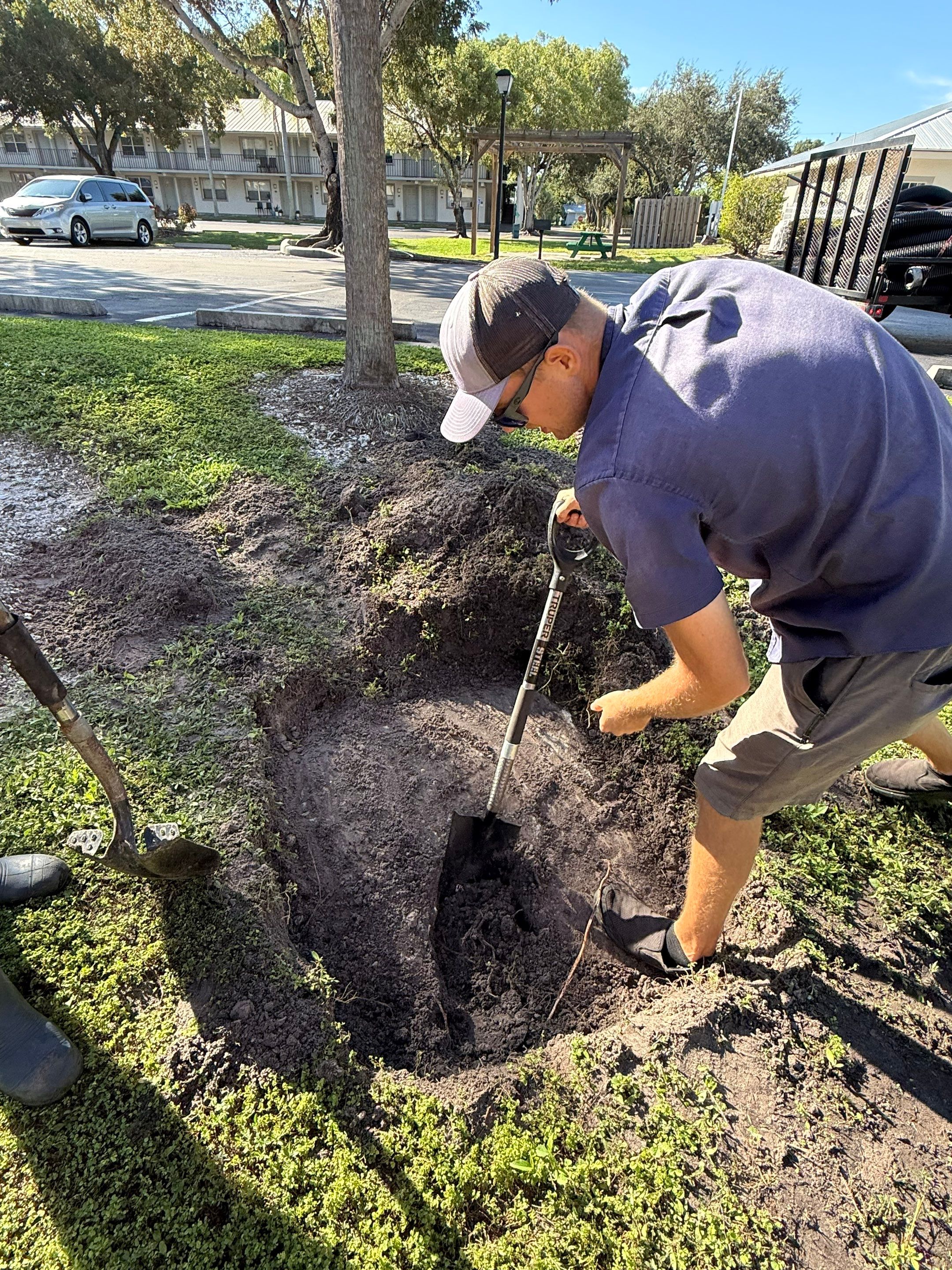 Naples Apartment Complex Culvert Cleaning by APS Power & Water