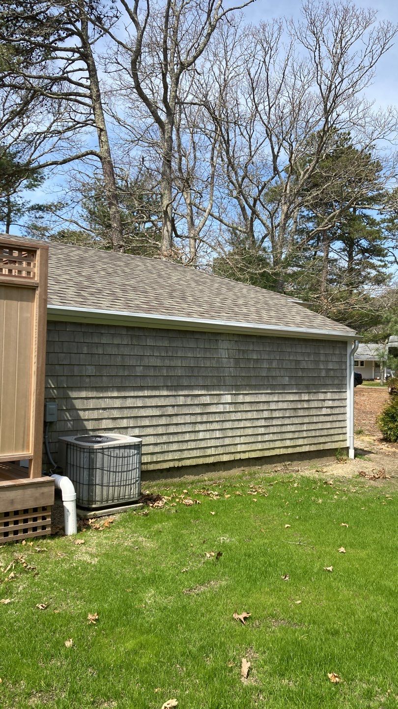 Gutter Installation using 6" Half Round Galvalume Gutter by Gutter Pro Enterprises