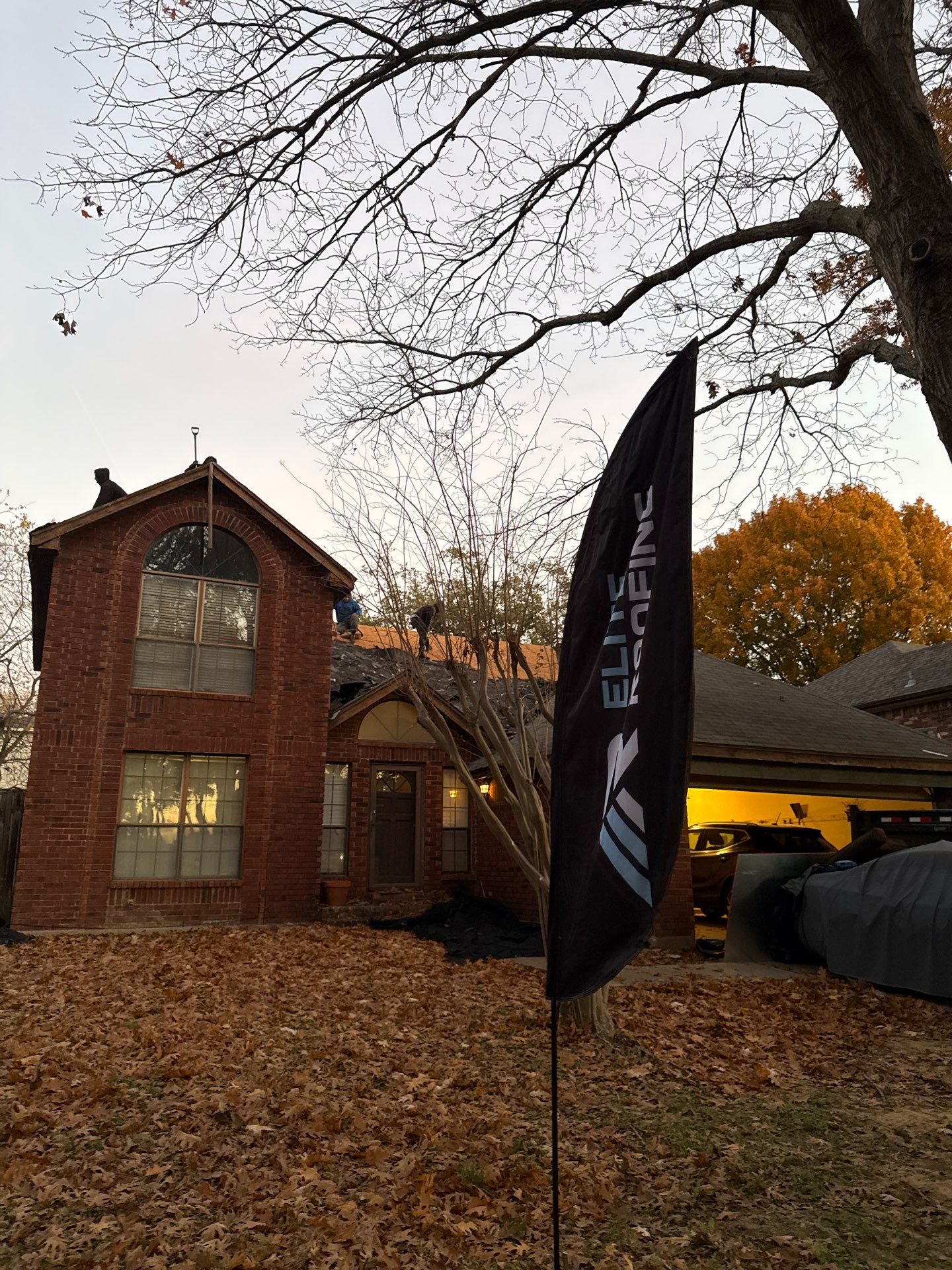 Residential Roof Replacement using GAF NATURAL SHADOW - CHARCOAL by Elite Roofing LLC