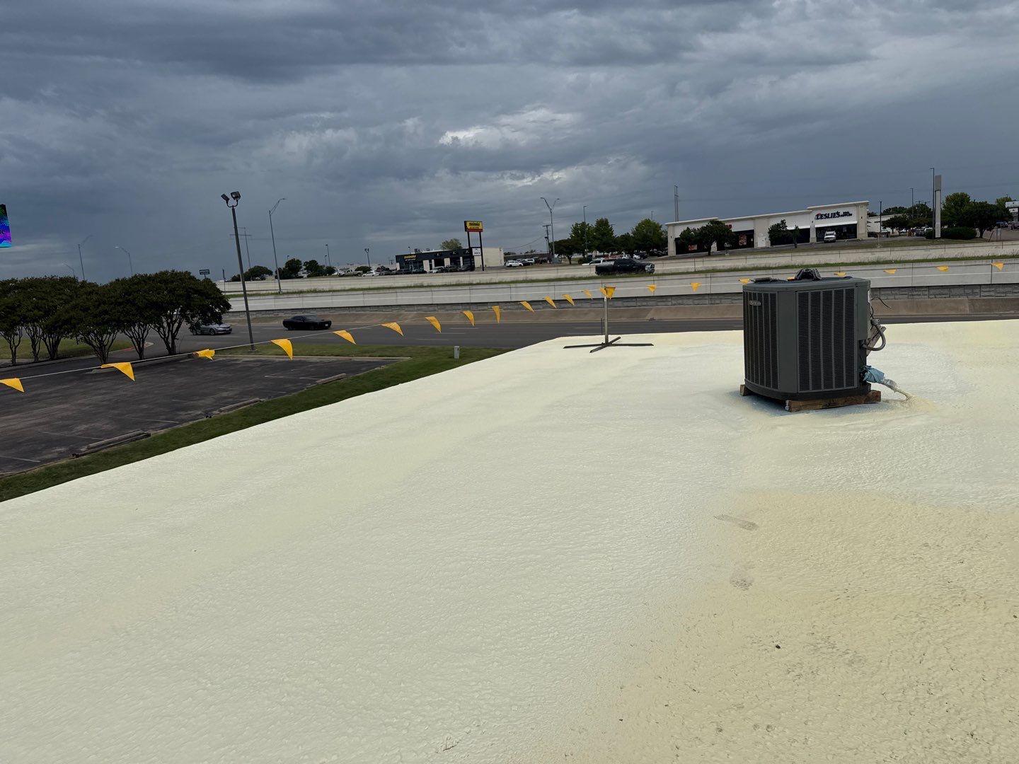 Goodyear Foam Roof Restoration – Temple, TX by All Star Roofing LLC