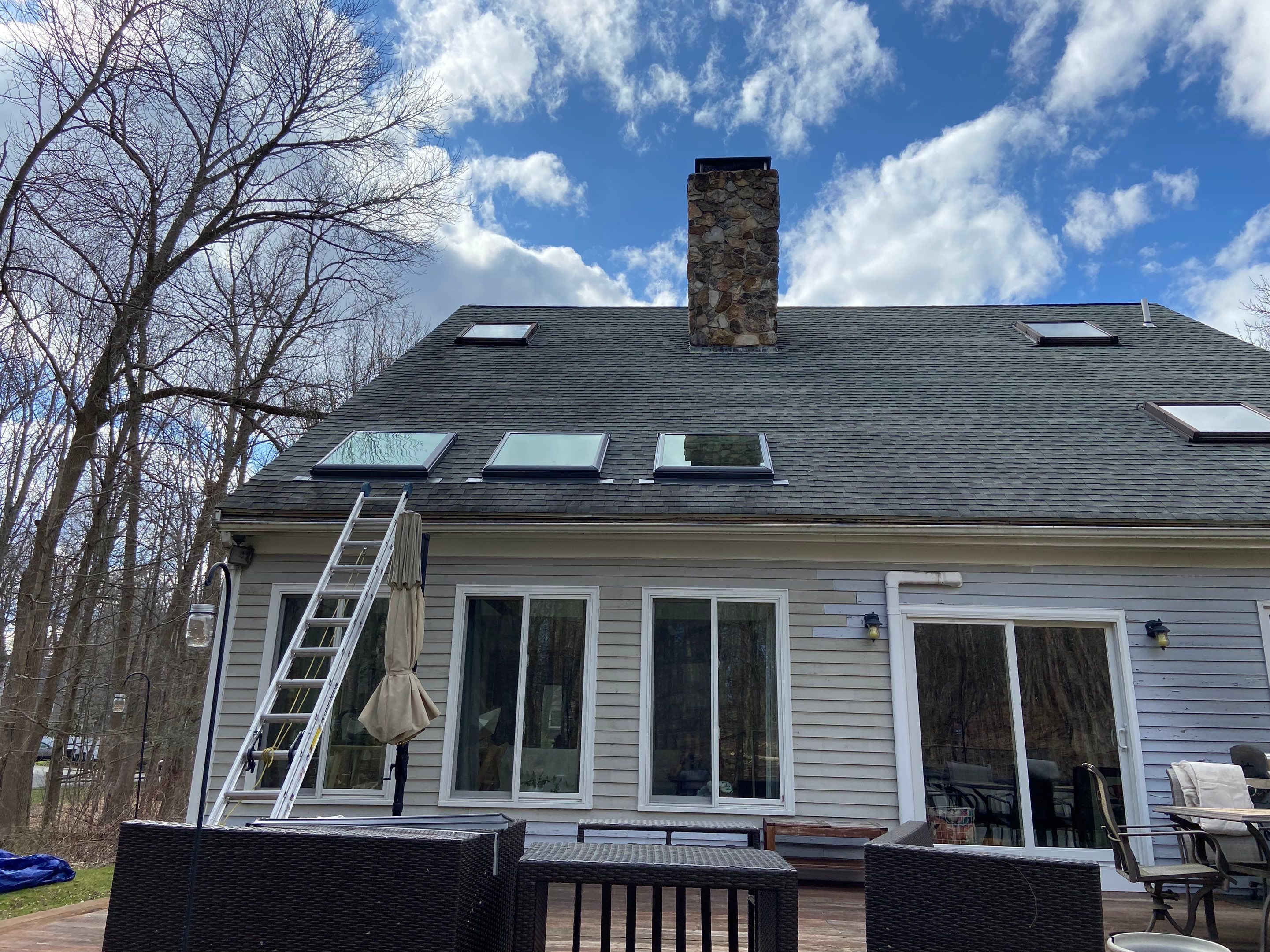 Window Installation using Velux Skylights by Sensible Home Solutions