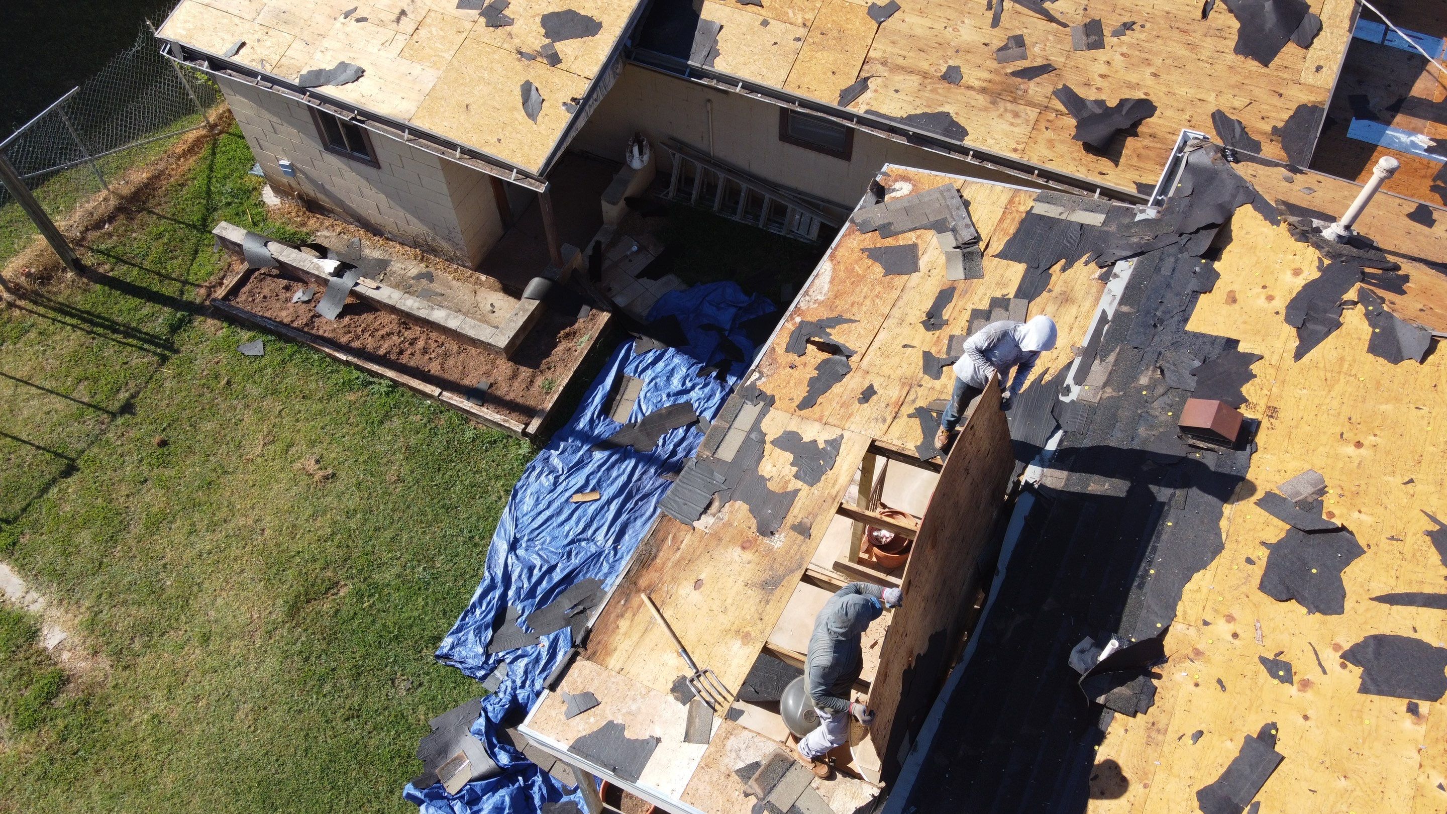 Residential Roofing Installation using GAF Natural Shadow  by A & H Roofing and Contracting