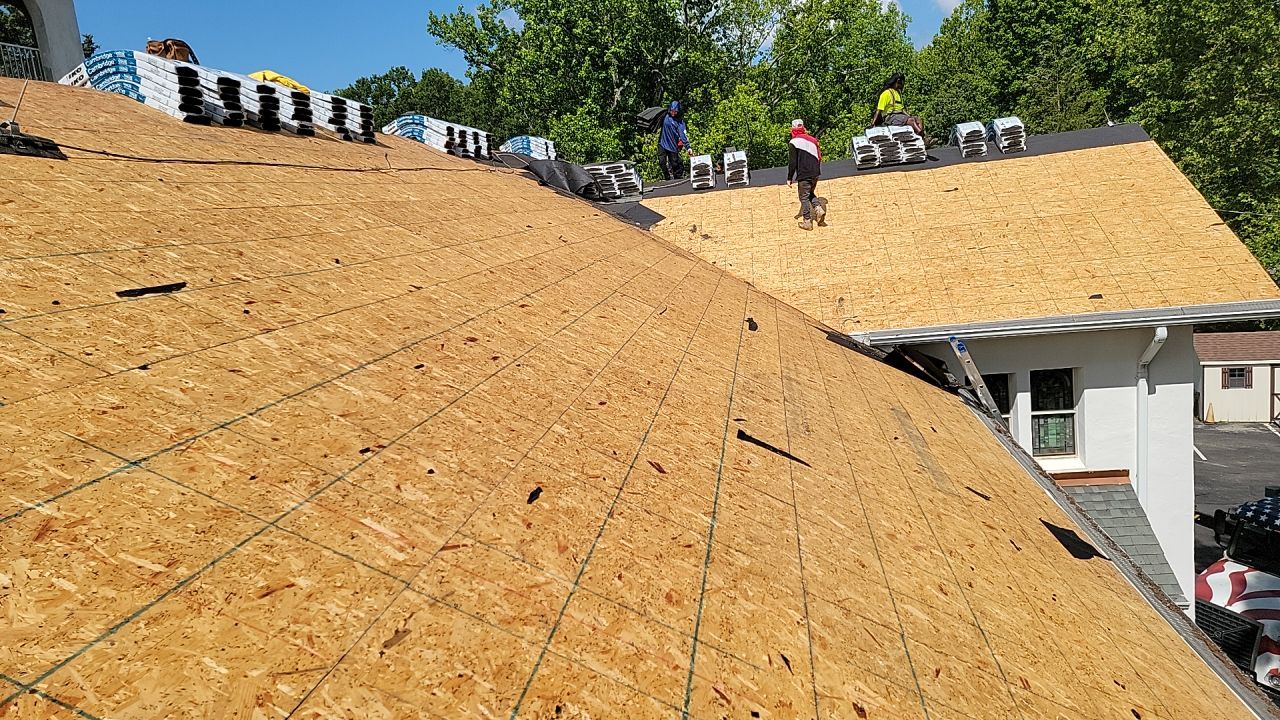 Roof Installation using IKO Cambridge by ExteriorPros
