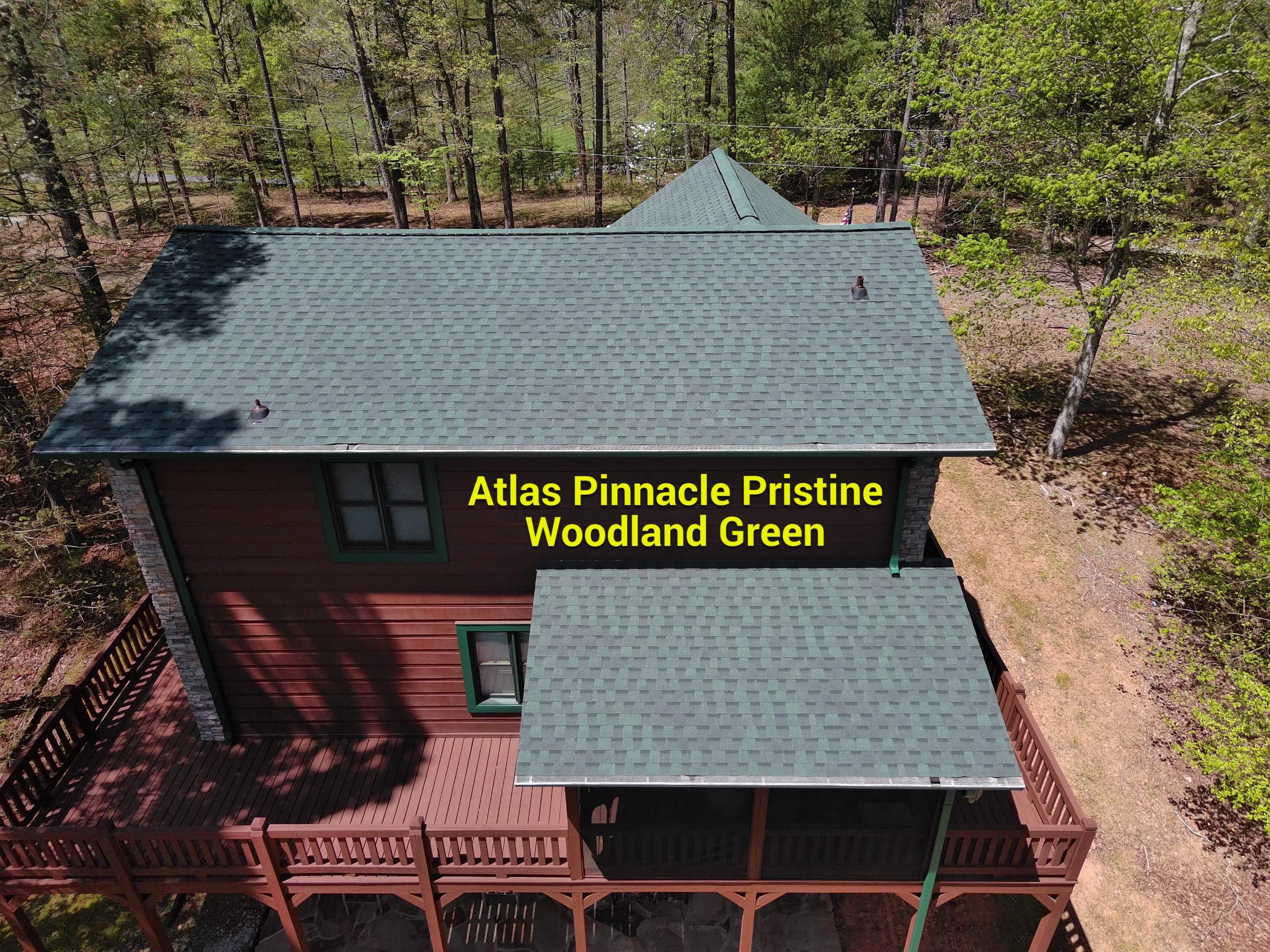 New roof installation and shingle colors by Rhino Restoration
