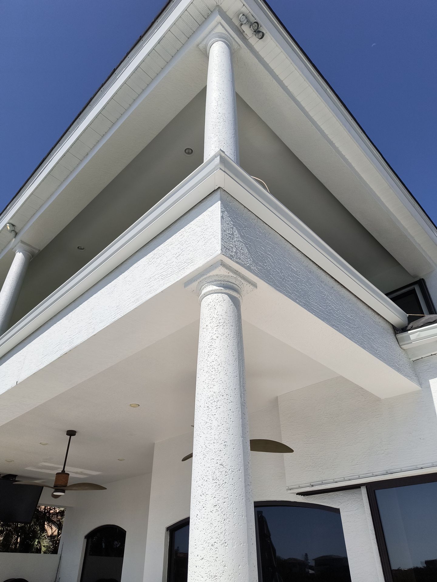 Custom Downspouts with Splash Guards in Sarasota FL by Gutter Professors