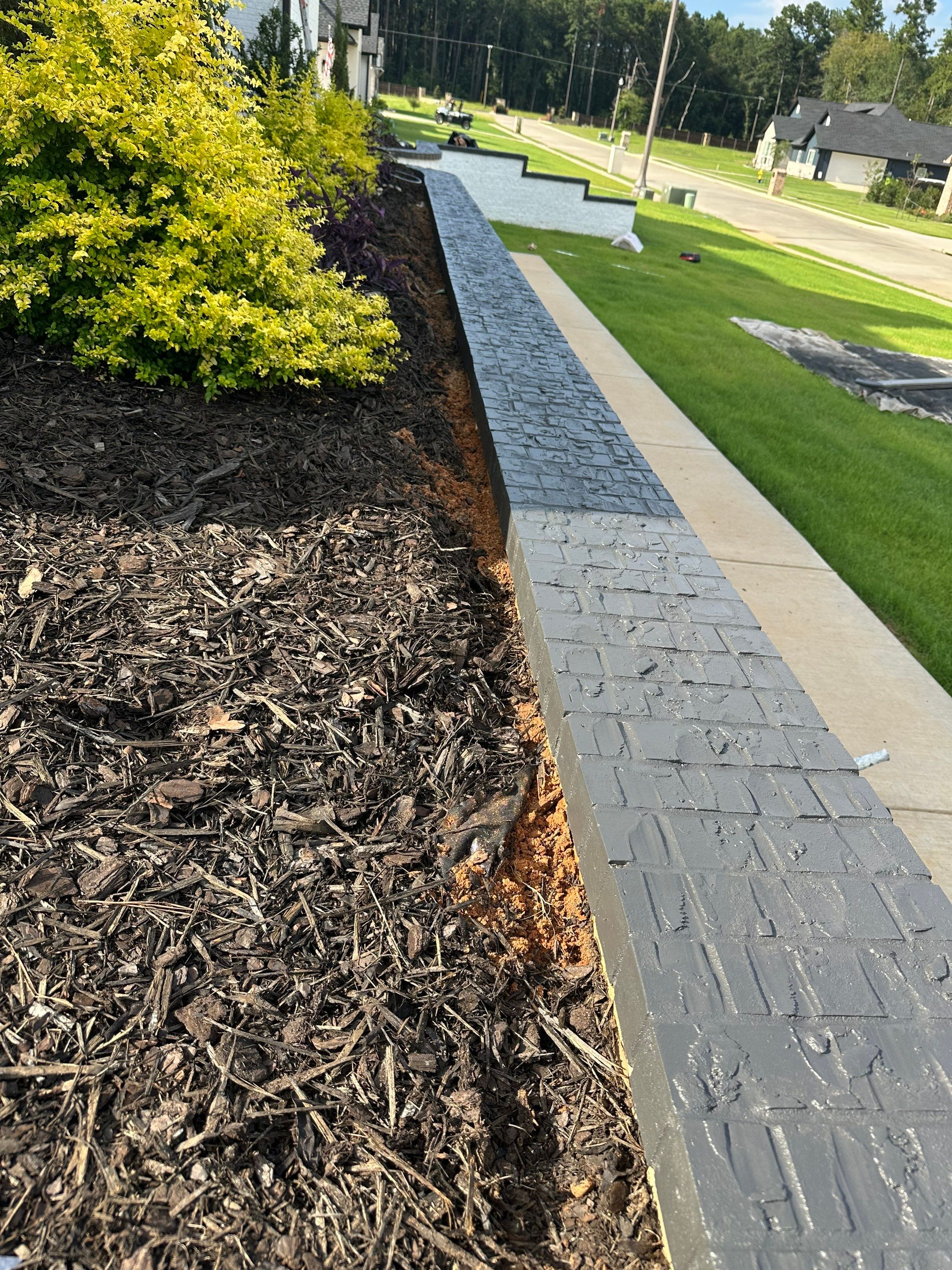 Exterior Painting in Longview, TX | Roof & Eaves in Elegant Black by Quality Coats Painting