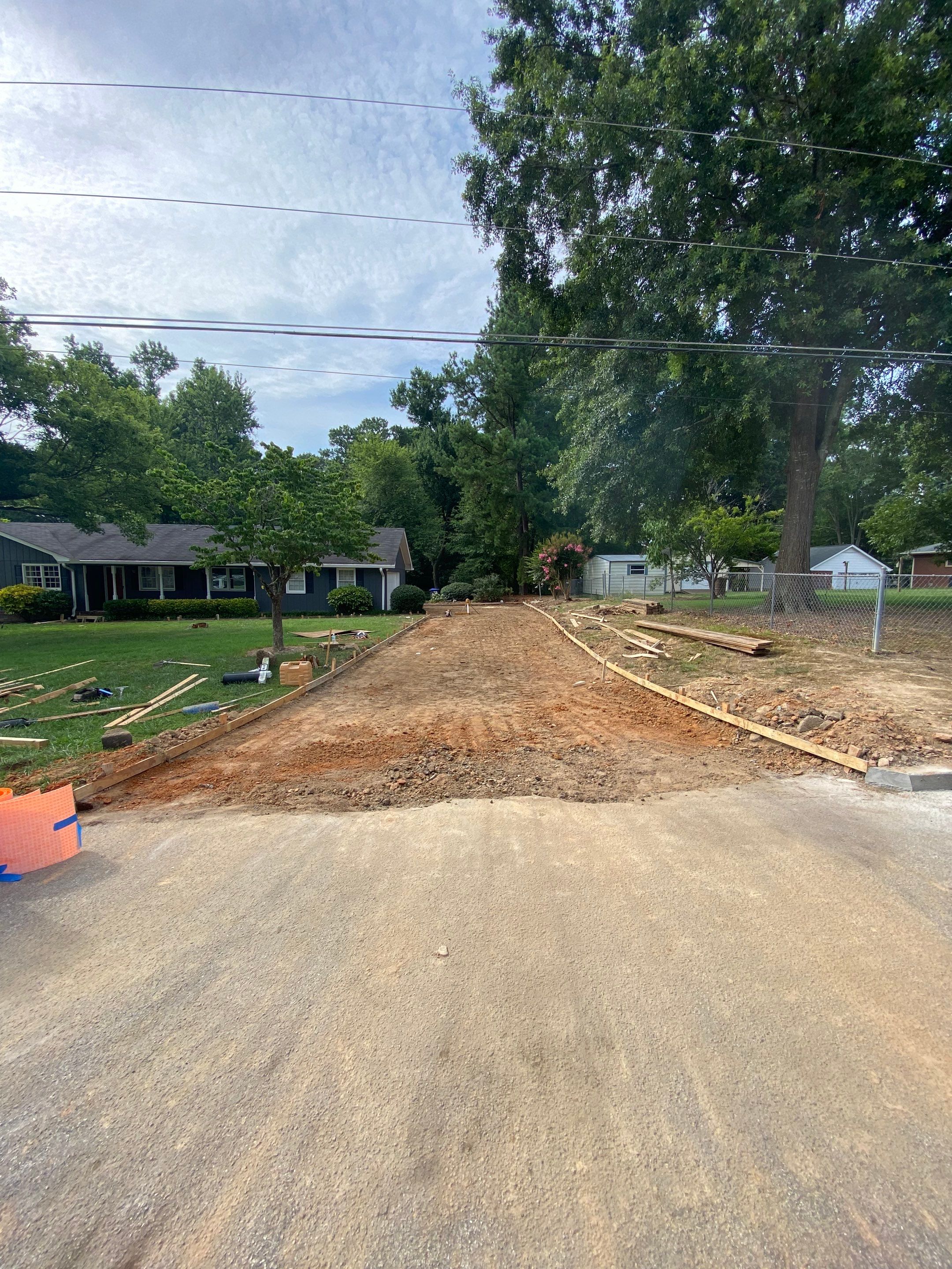 Driveway Replacement and New Concrete Walkway in Snellville by Swift Home Renovations 