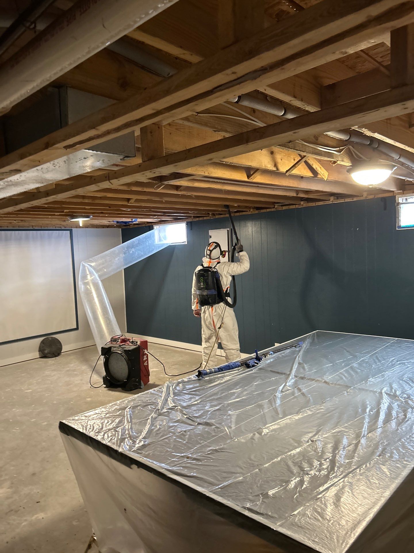 EMS Water Extraction in Louisville, KY by ANR Restoration