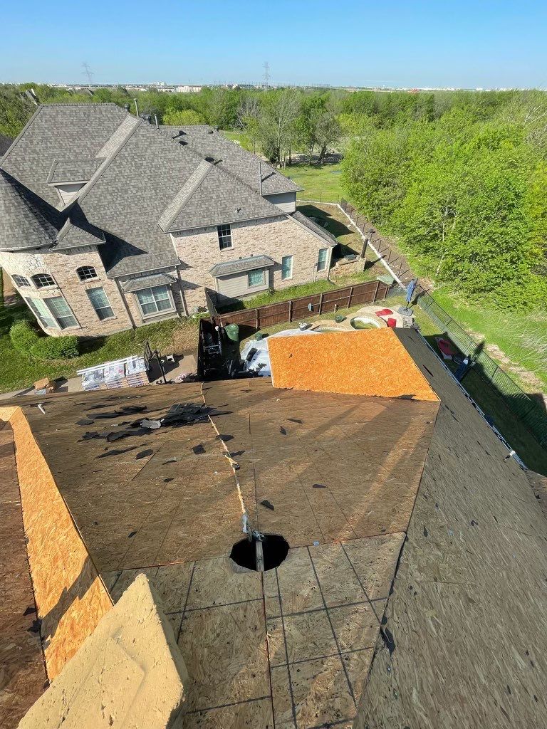 Project in Mansfield by Rhino Roofing and General Contracting, LLC