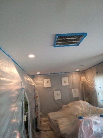 Roof Replaced and interior repaired by Nailed It Roofing & Remodeling LLC