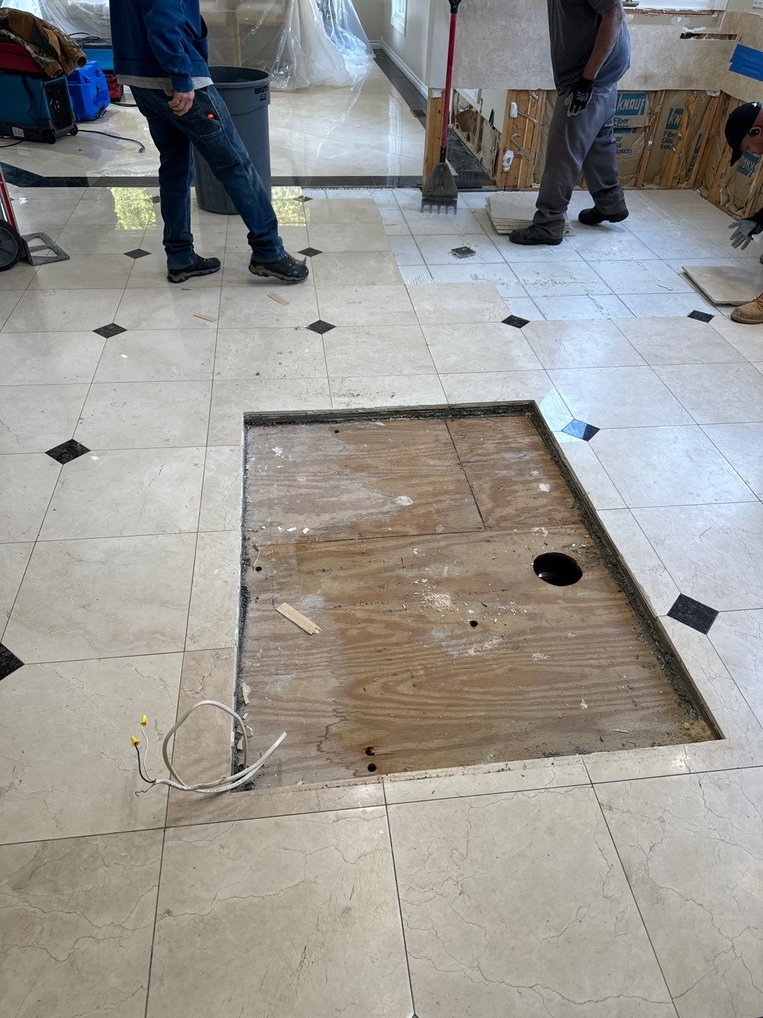 Project in West Bloomfield Township by EzDry Water Mitigation & Property Restoration