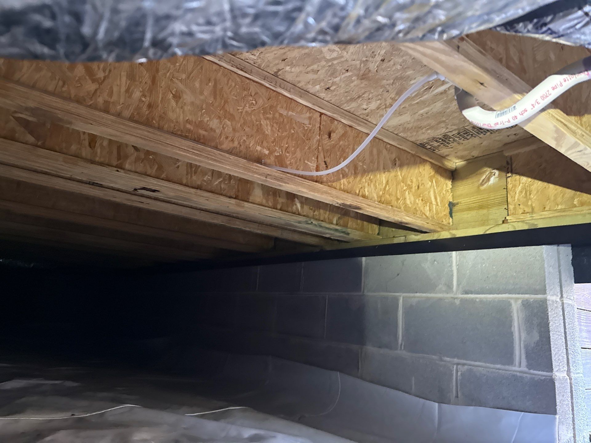 Project in Yorktown by Patriot Crawl Space Repairs