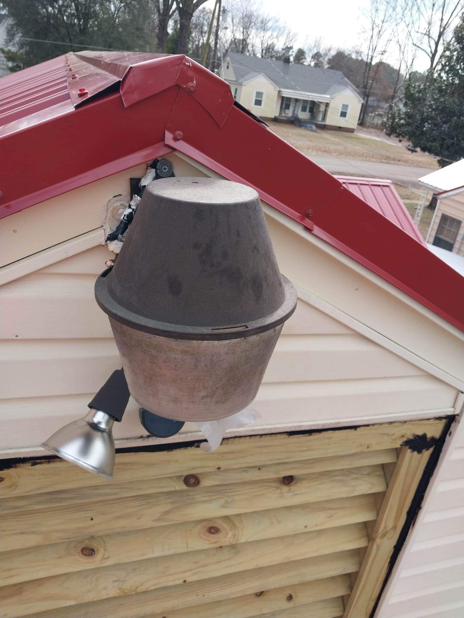 Residential Roofing Installation using 29 gauge metal by Hostetler Roofing