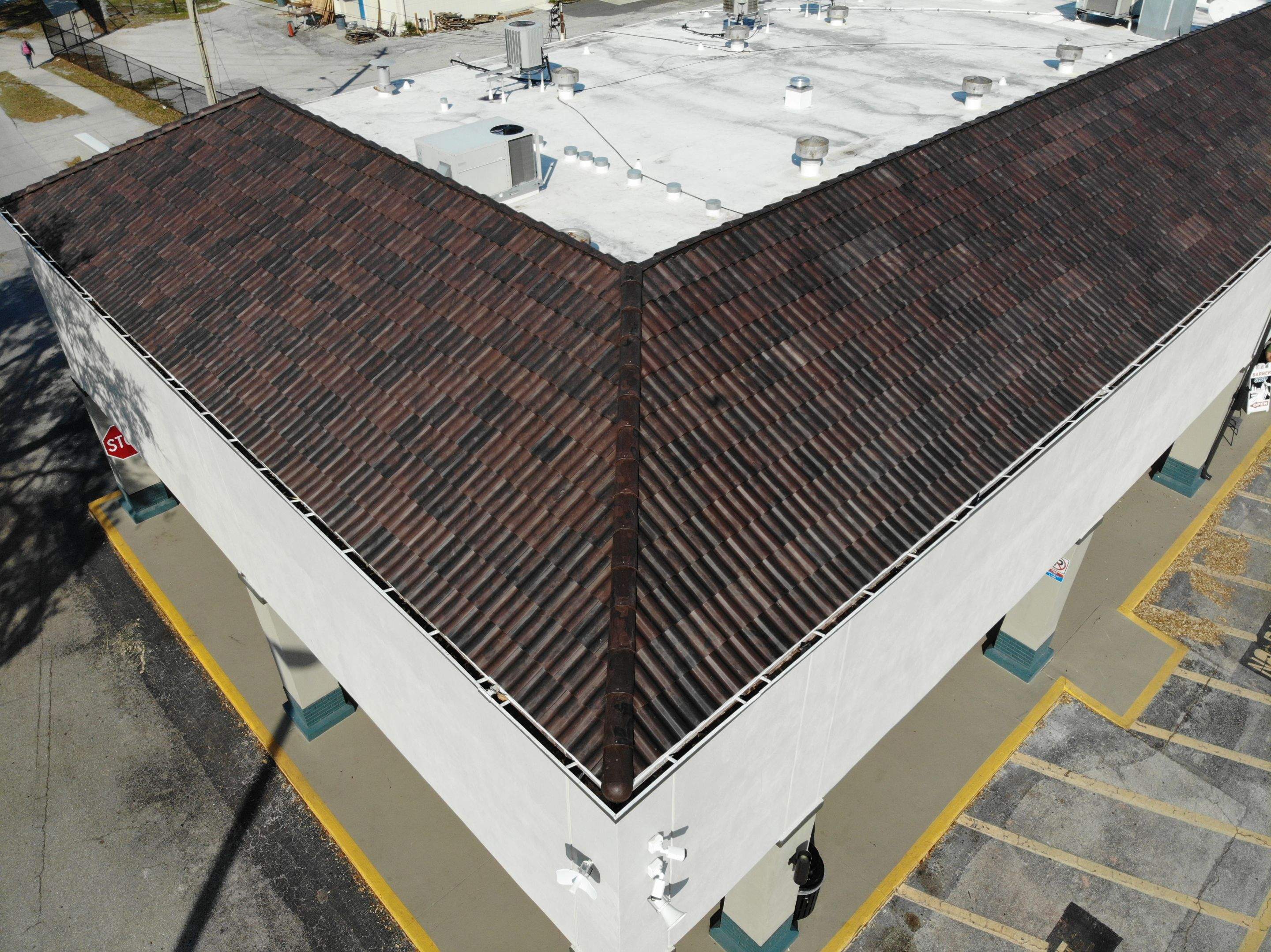 Commercial Install Brava Spanish Tile in Venice Florida by International Roofing