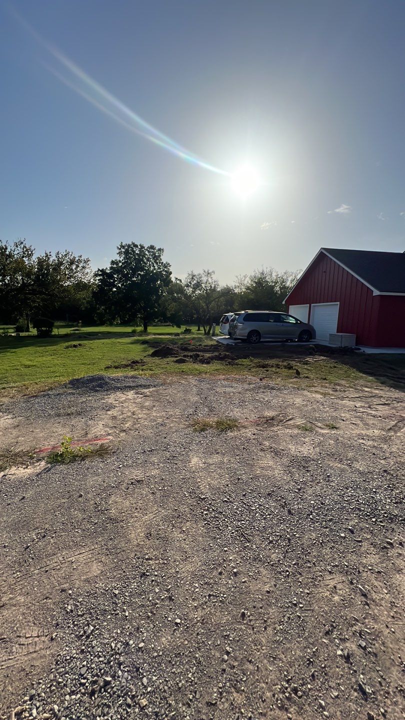 1000' Drive and Patio using Concrete by Clays Services Inc