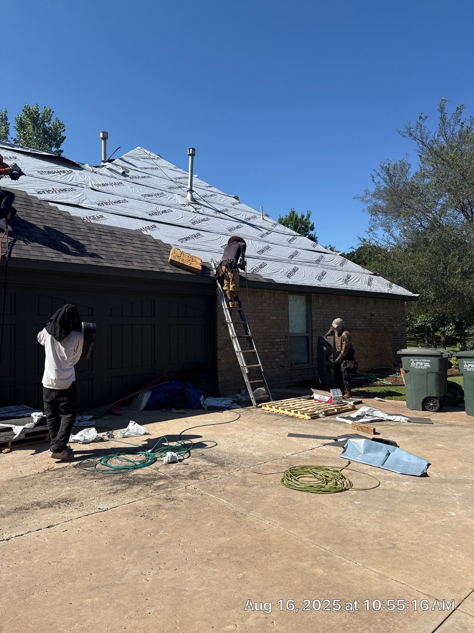 Residential Roofing Installation using IKO by Castillo Roofing