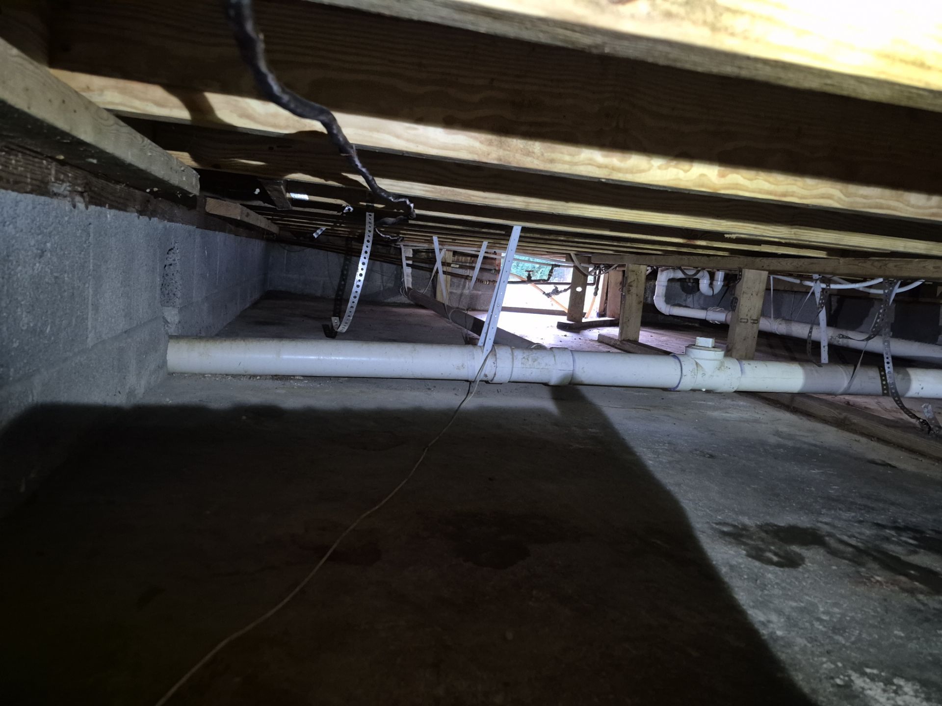 Project in Norfolk by Patriot Crawl Space Repairs