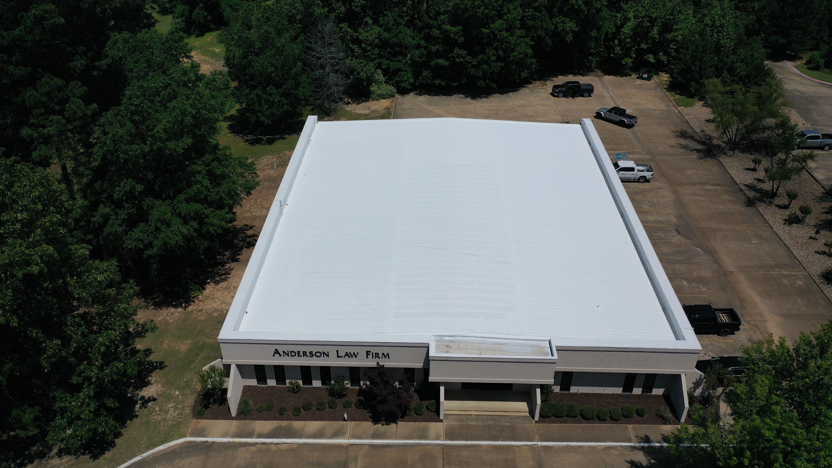 Office Building in Texarkana by Hostetler Roofing