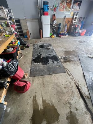 Multi-Colored Speckled Concrete Floor Coating Installation in Sioux Falls