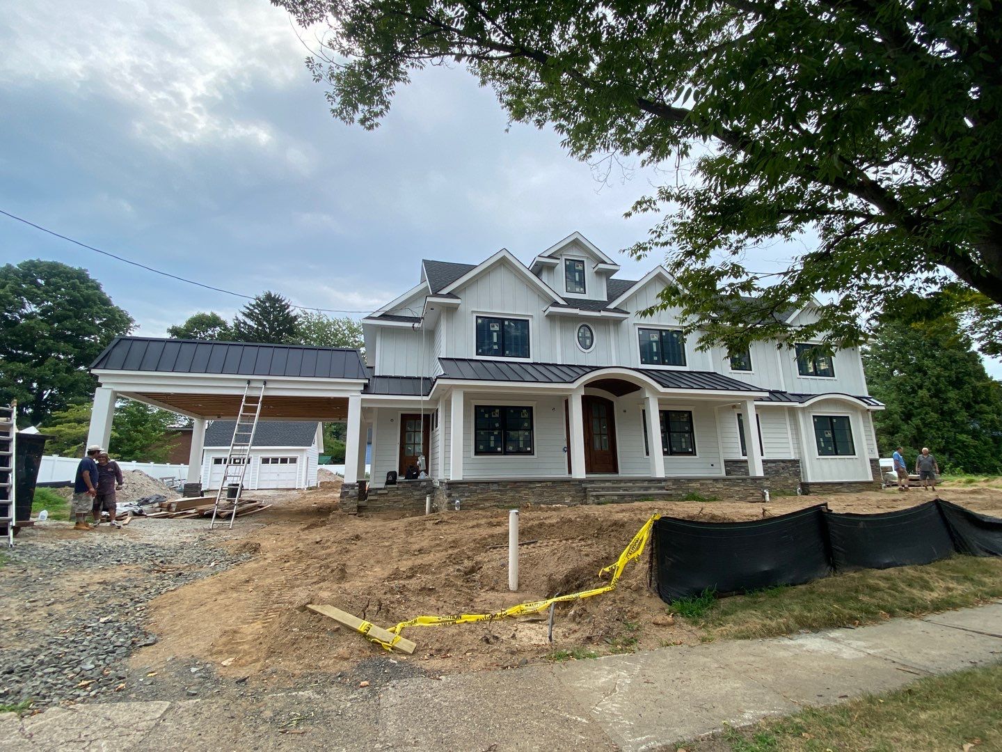Standing Seam Metal Roof using Aluminum 032GA by CMNG LLC