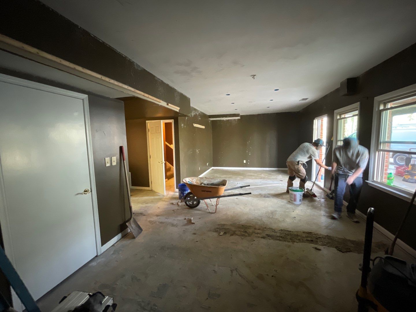 Russet Woods Basement by Pillar and Pine