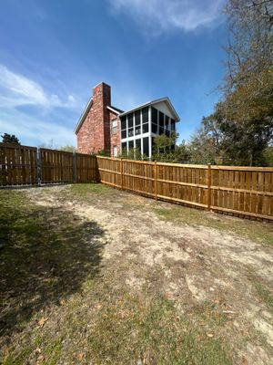 Fence using Wood Sealant