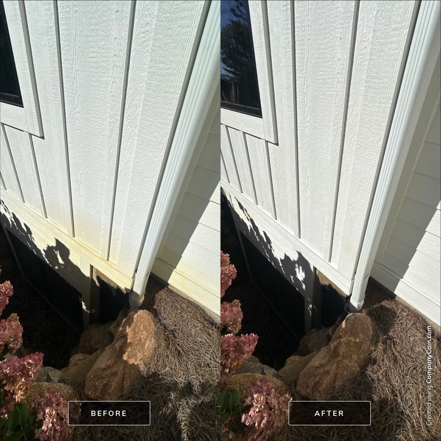 Project in Lake Geneva by Simmons Power & Soft Washing