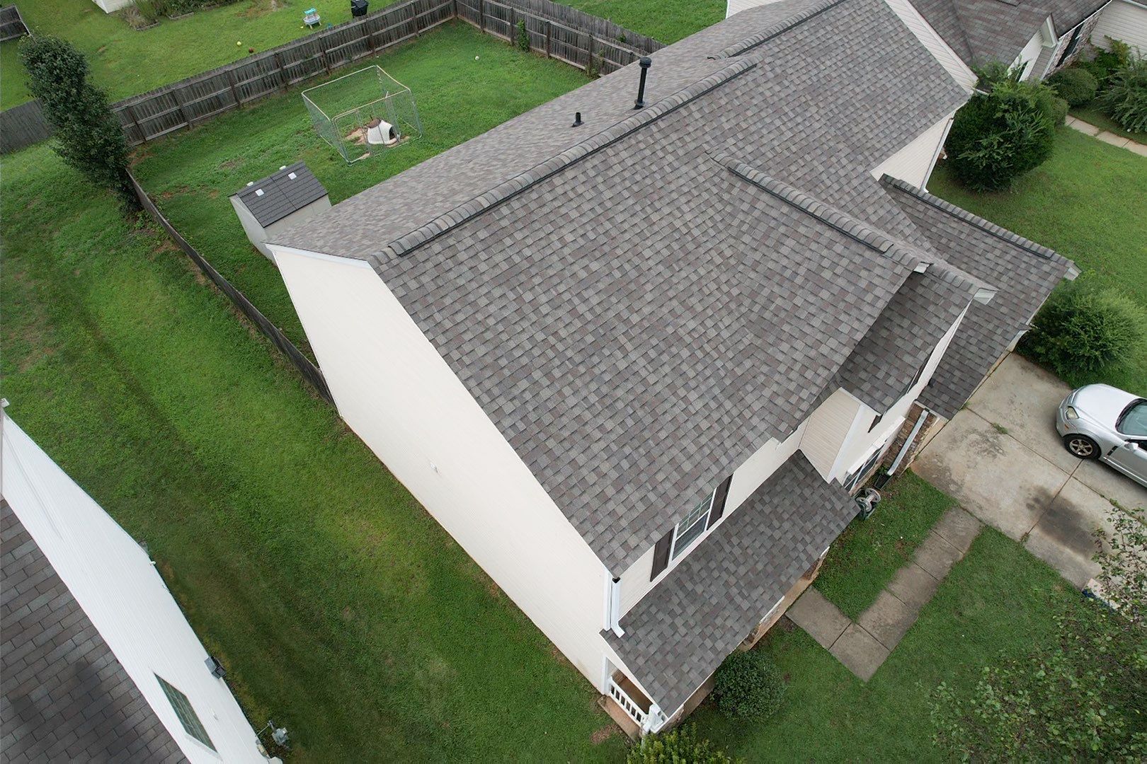 Worked with insurance for this project in Charlotte by Best Roofing Now LLC