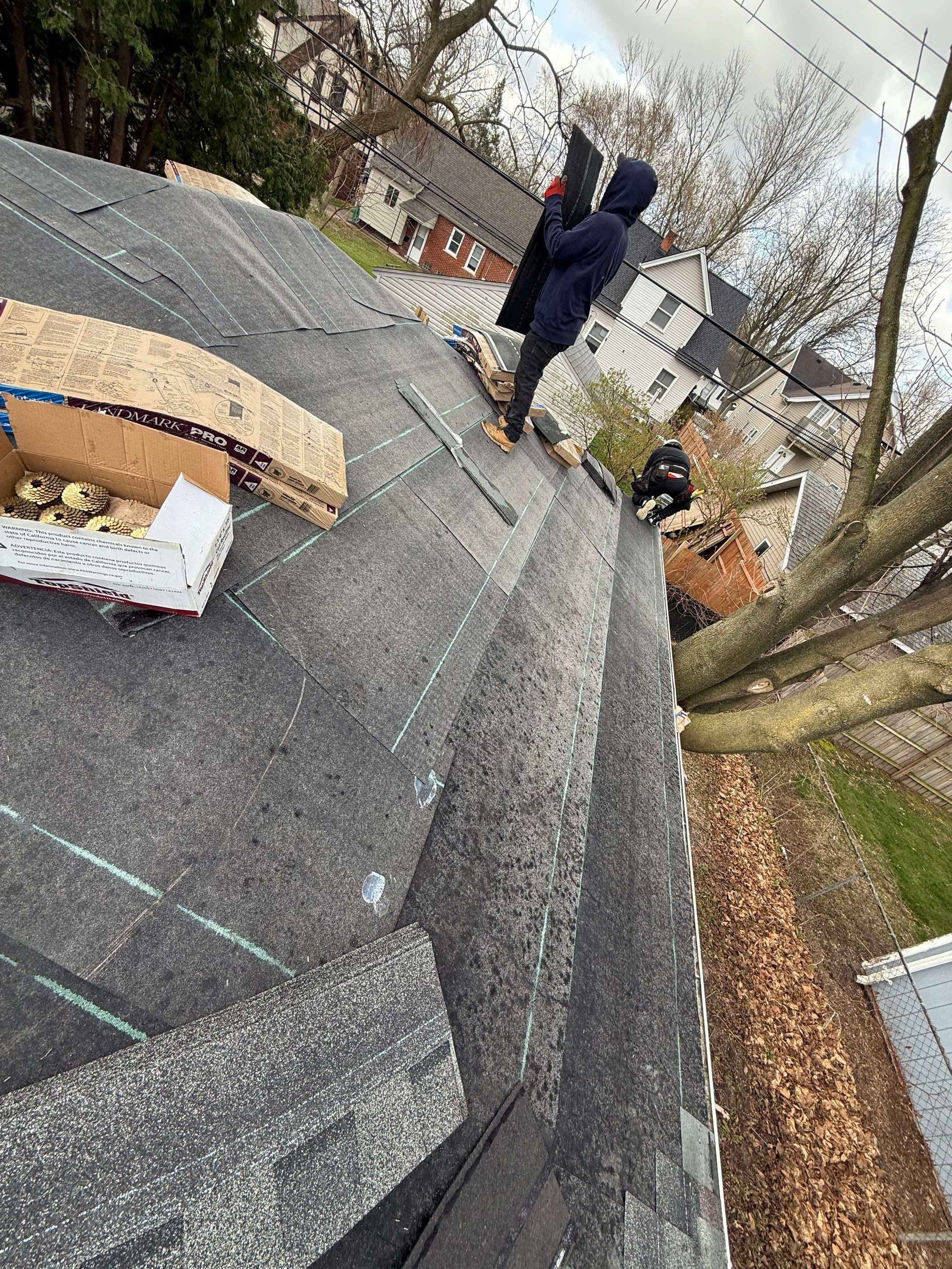 Project in Ferndale by Eave Roofing