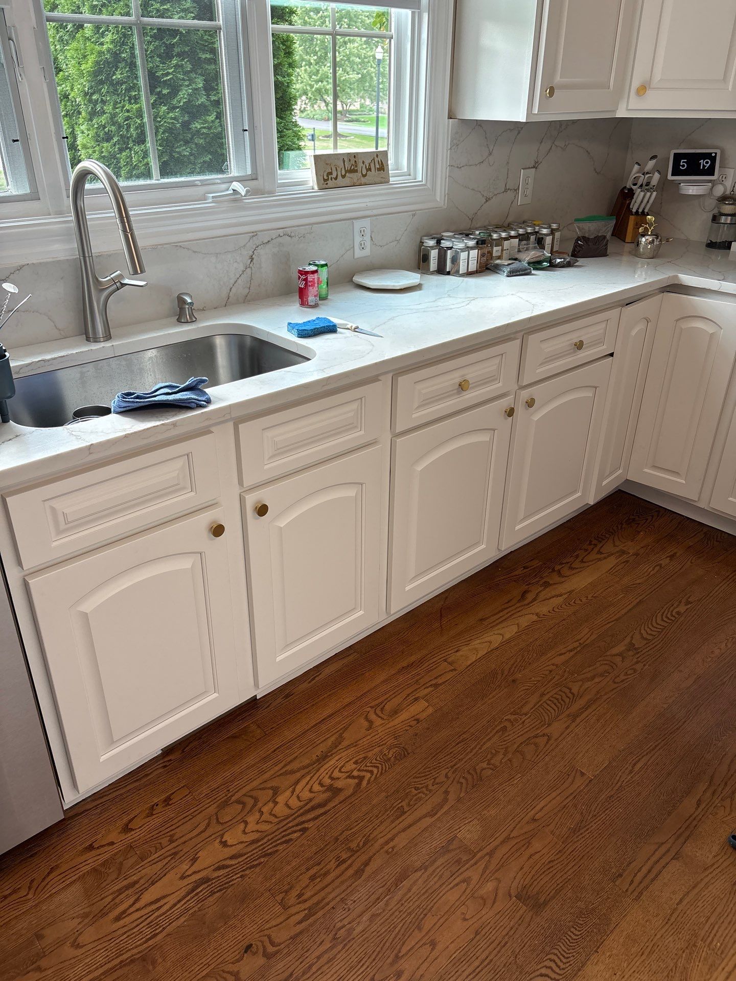 Kitchen Cabinet Refacing in Grand Blanc by Top Shelf Painter