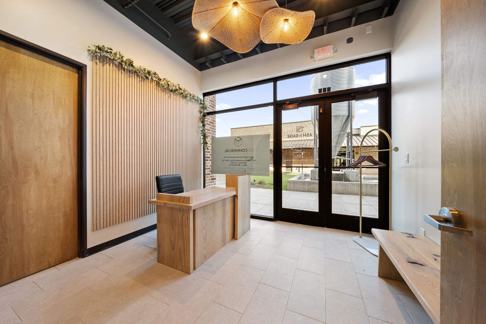 Wellness Spa Build-Out in Melissa, TX by C3 Custom Builds
