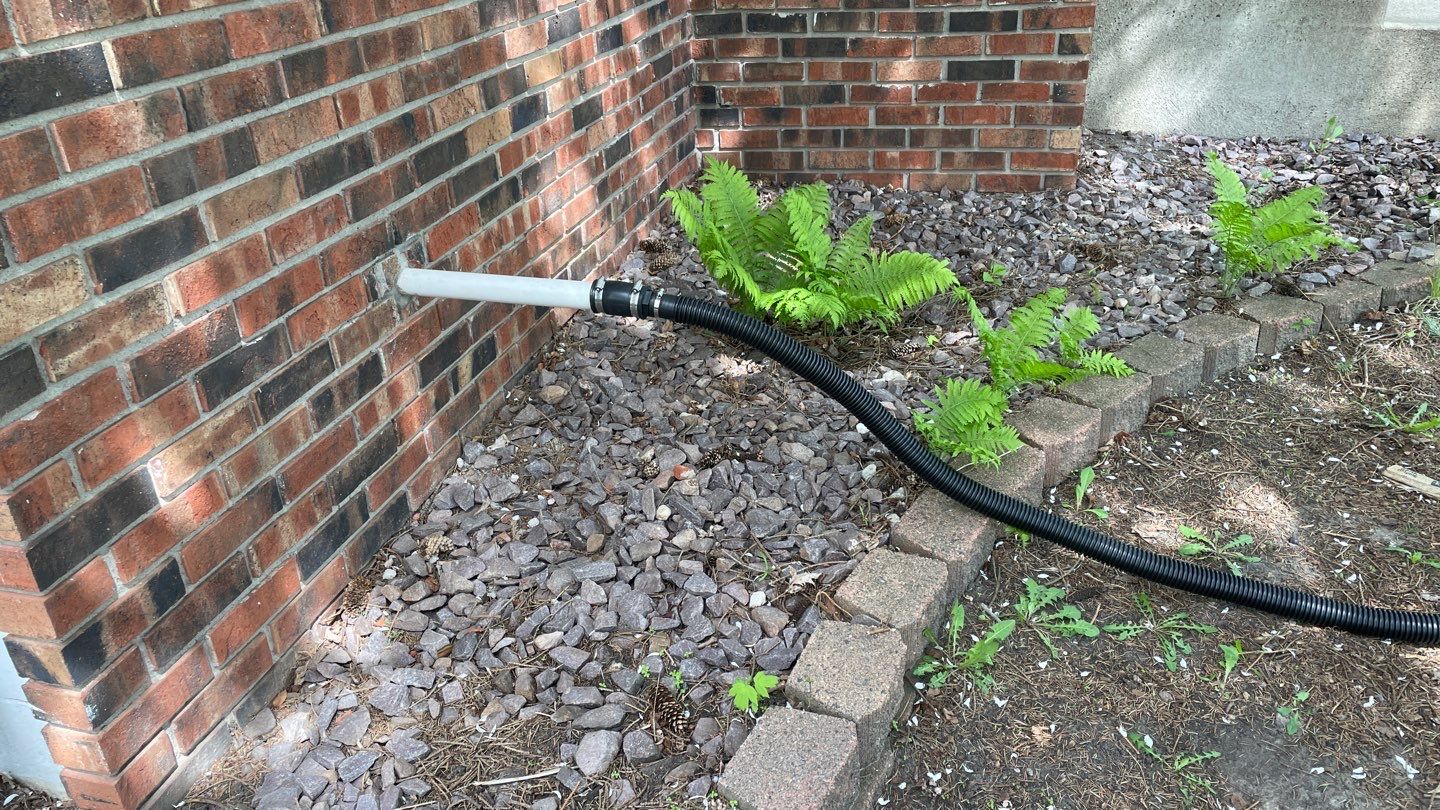 Drain Tile, Sump Pump & Buried Discharge in Columbia Heights by Waterproofing Northeast