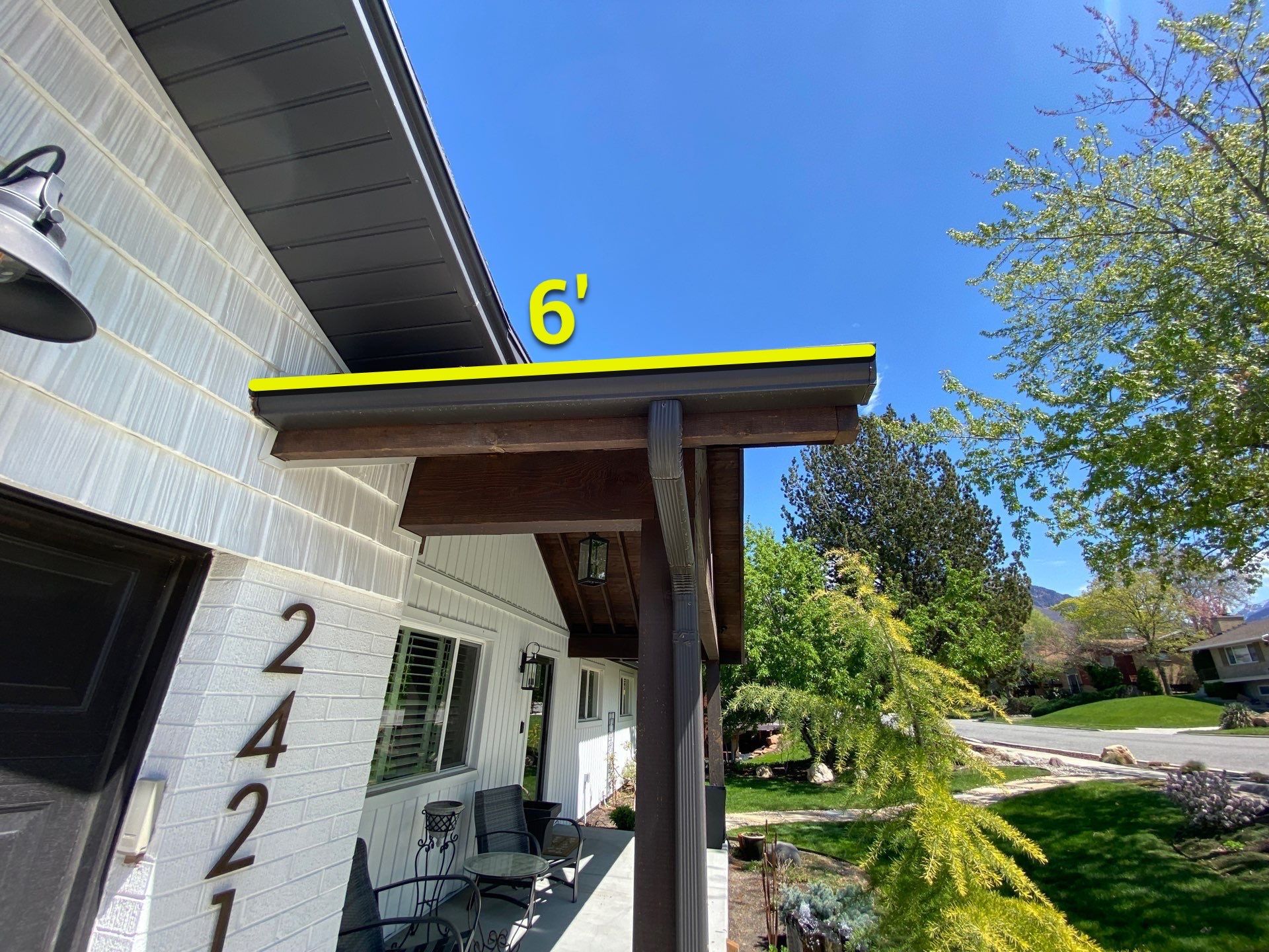 Project in Cotton Wood Heights by Emerald Gotcha Gutters 