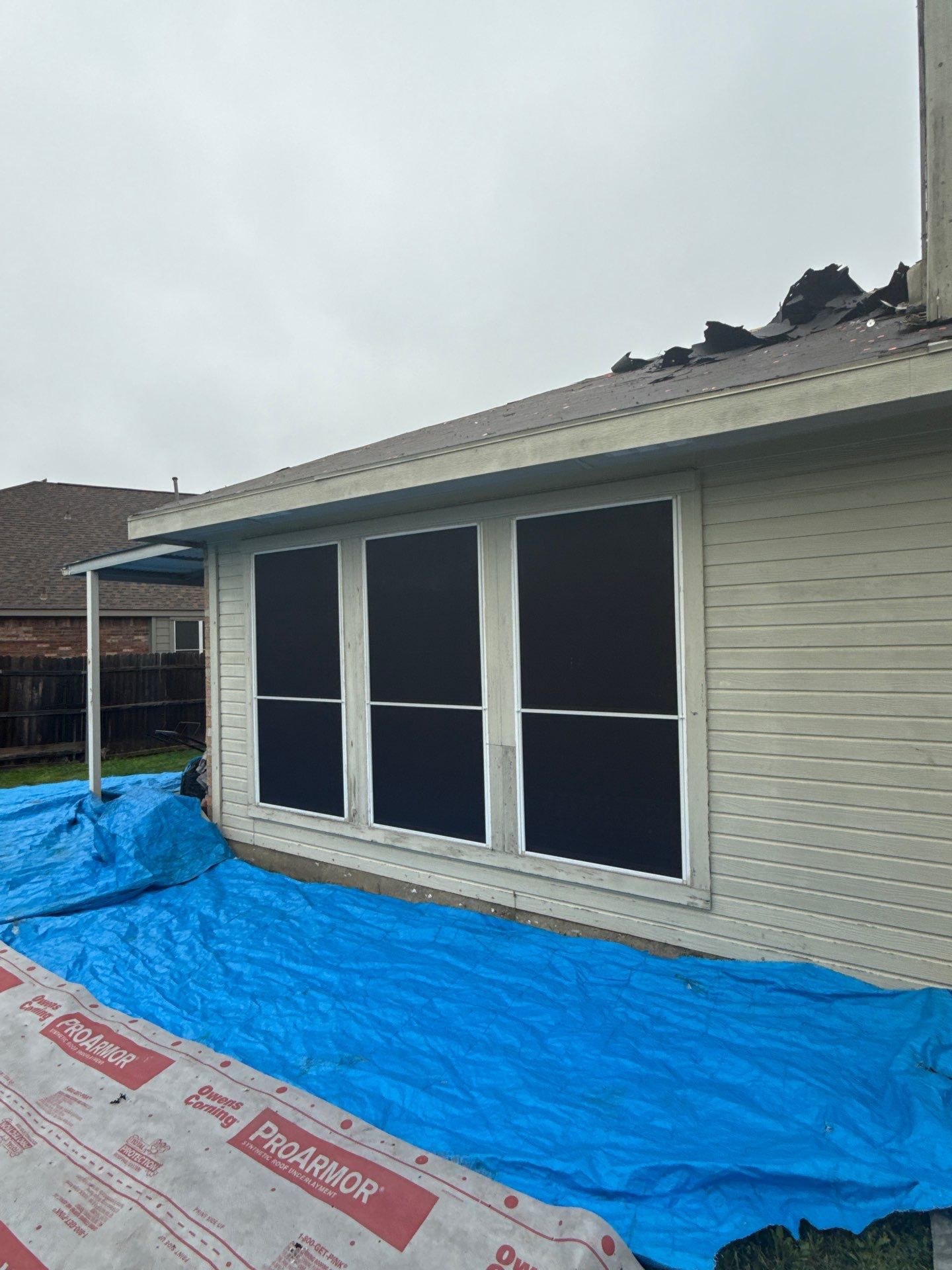 Project in Sachse by Rhino Roofing and General Contracting, LLC