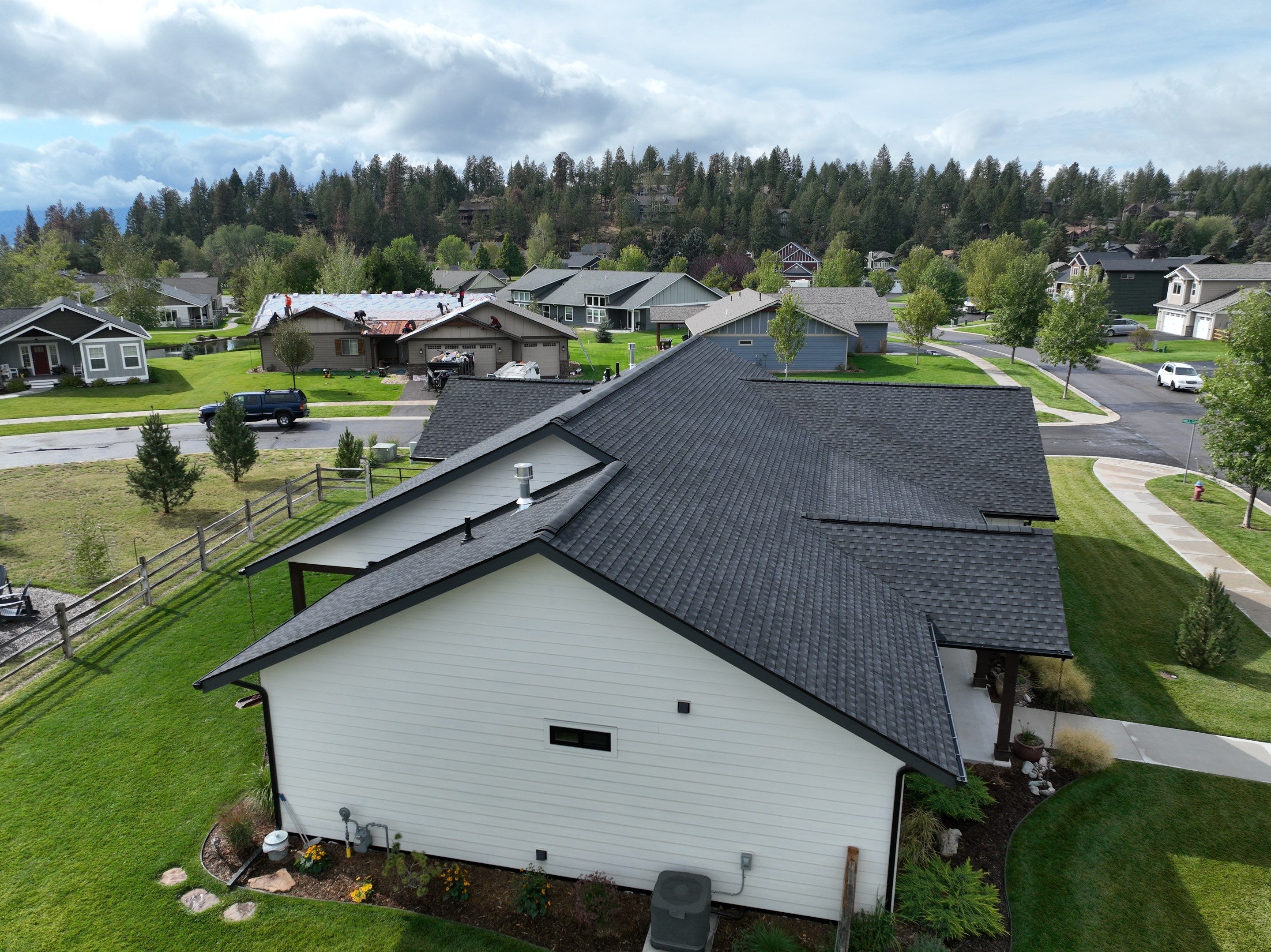 GAF Timberline HDZ - Charcoal by Montana Roofing Solutions