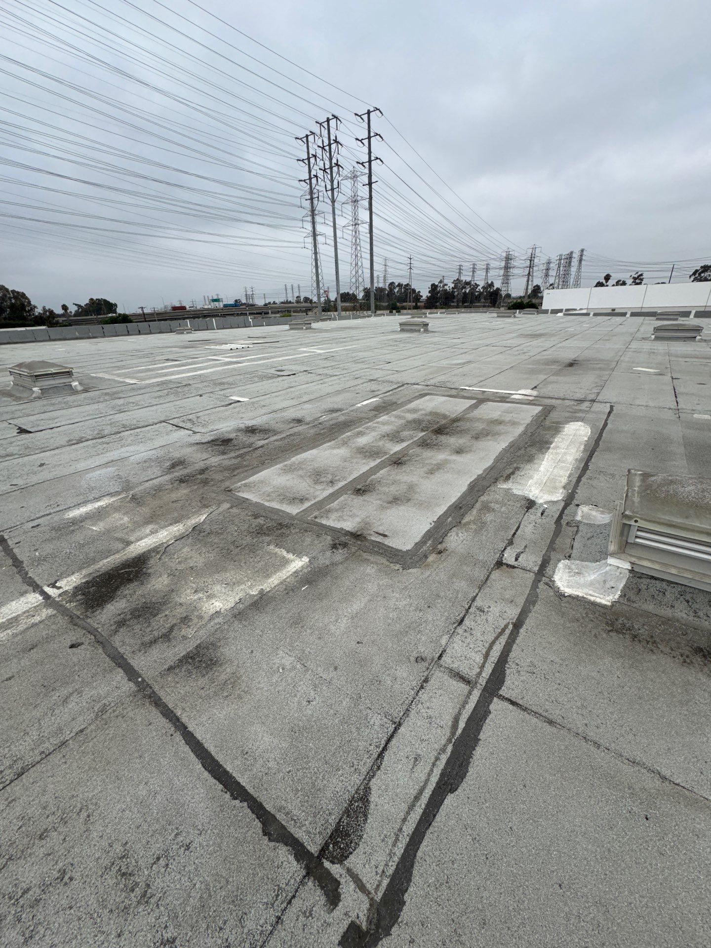 40,000 sqft Warehouse in Long Beach by Hull Brothers Roofing