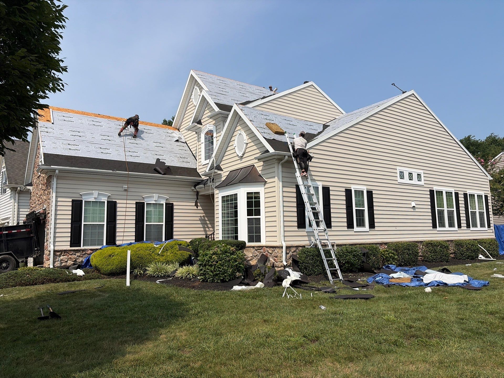 Residential Roofing Installation using GAF Timberline HDZ by Matter Construction, LLC