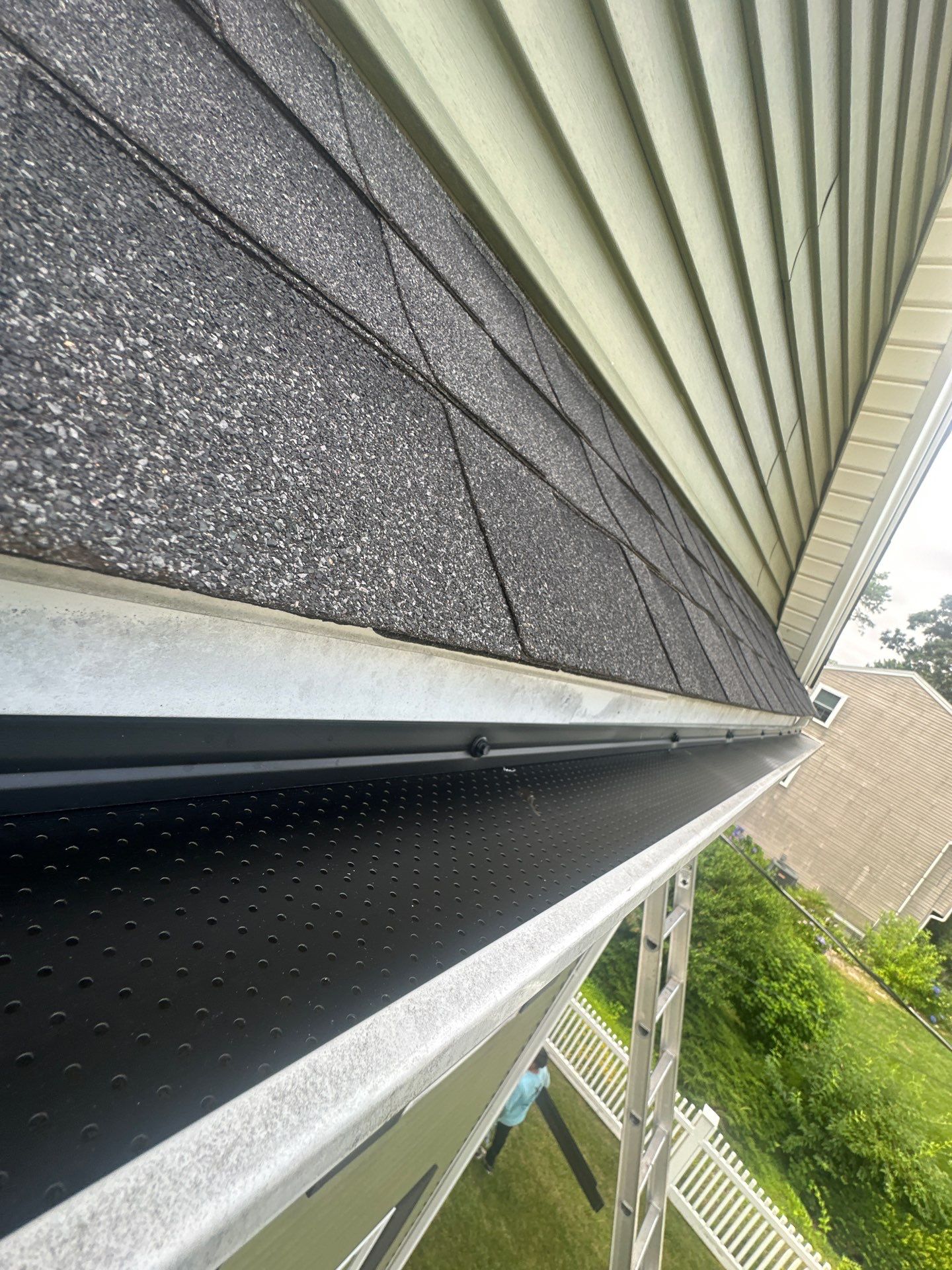 Gutter Cleaning & TREX Gutter Guard Installation in Wilmington, MA by Mighty Dog Roofing of Greater Middlesex County