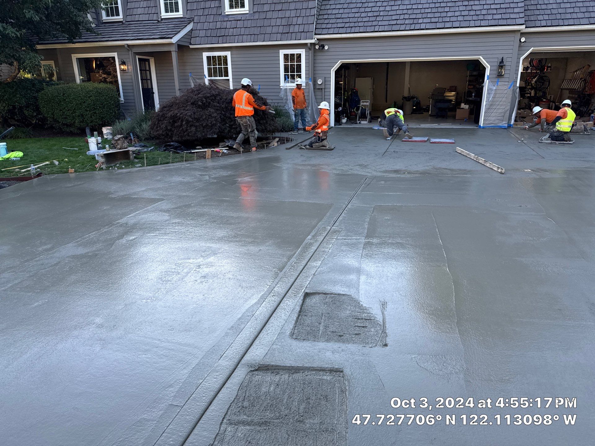 Sand Finish Concrete Driveway & Power Wash | Woodinville  by Jireh Asphalt & Concrete Inc 