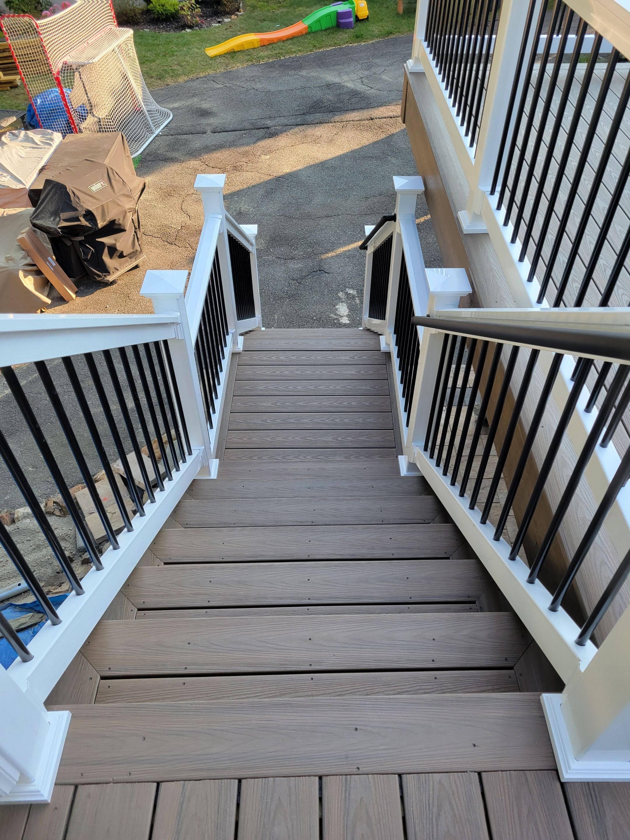 New Deck using Deckorators Venture - Color Sandbar  by deck guardian