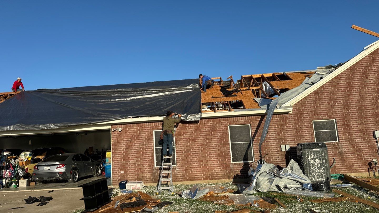 Tornado Recovery by First Out Roofing