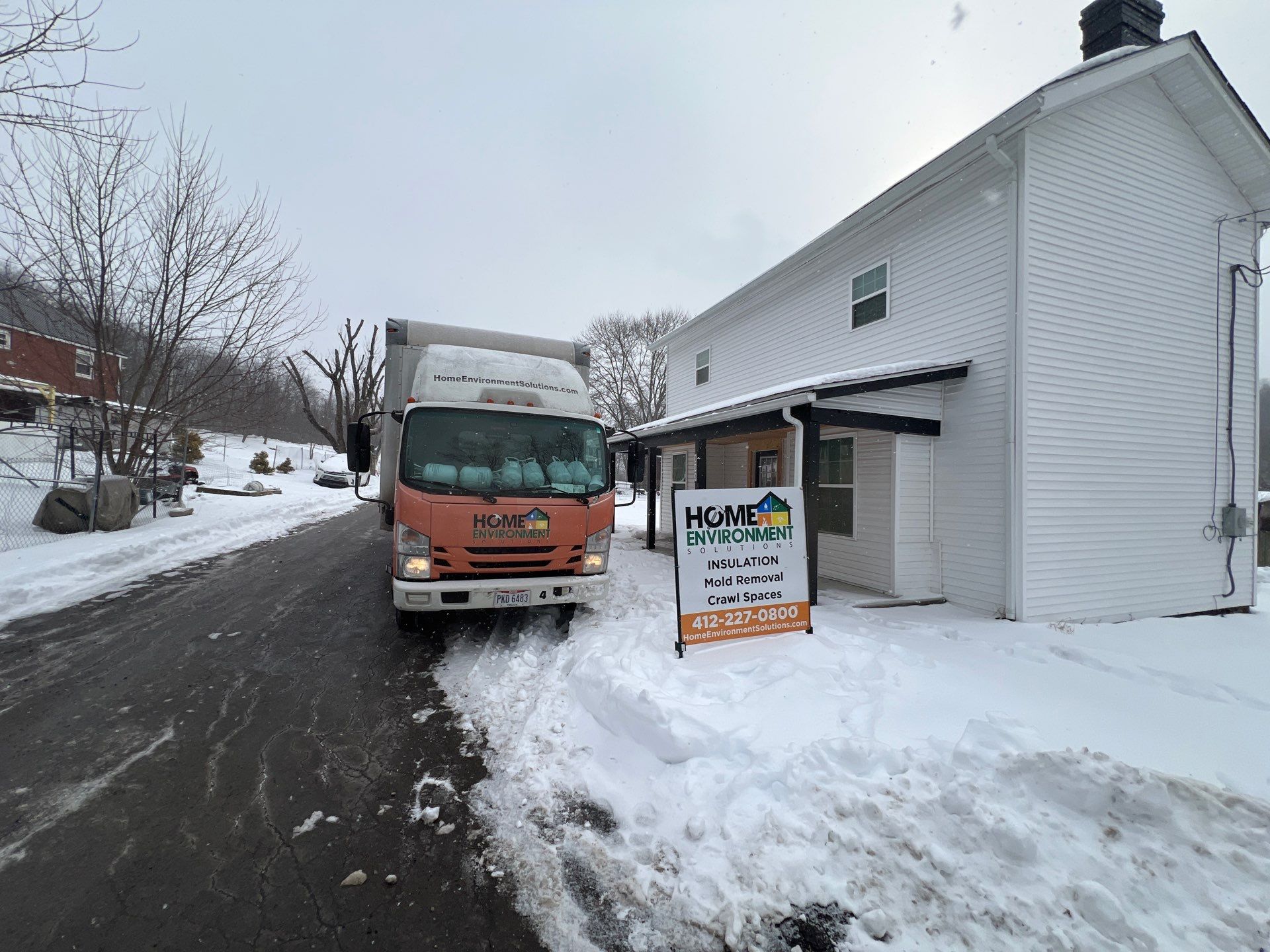 Reducing energy loss and costs in Midway, PA 15060 by Home Environment Solutions